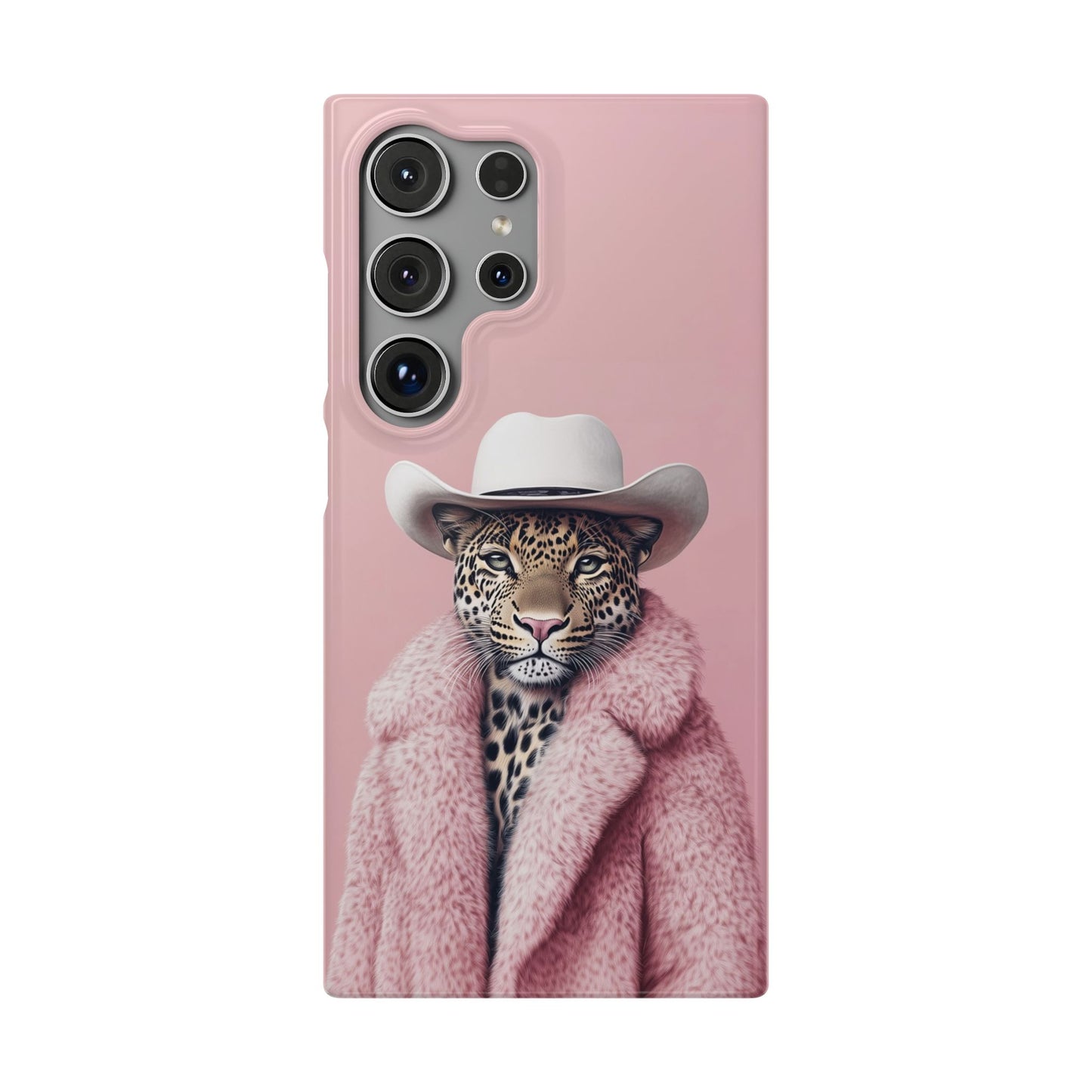 Leopard Fur Coat - Slim Case