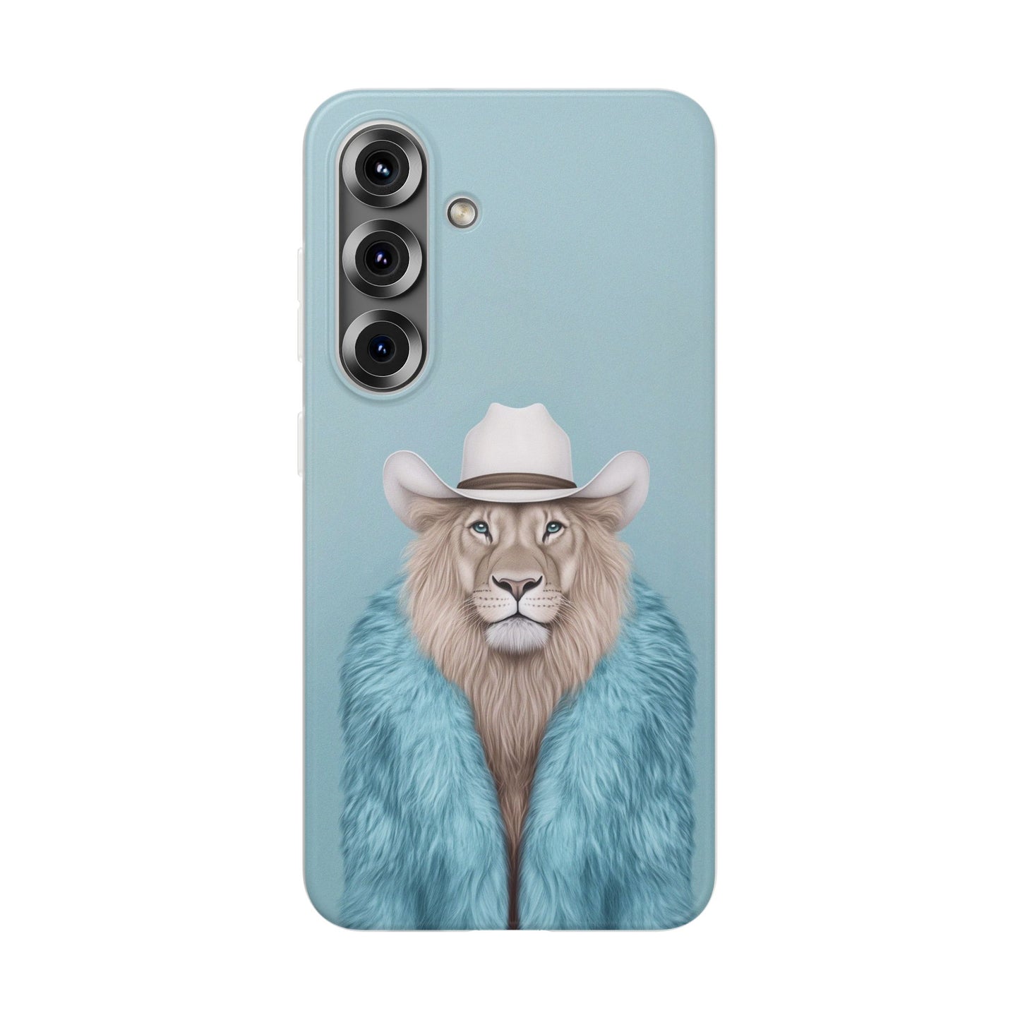 Lion in Fur Coat