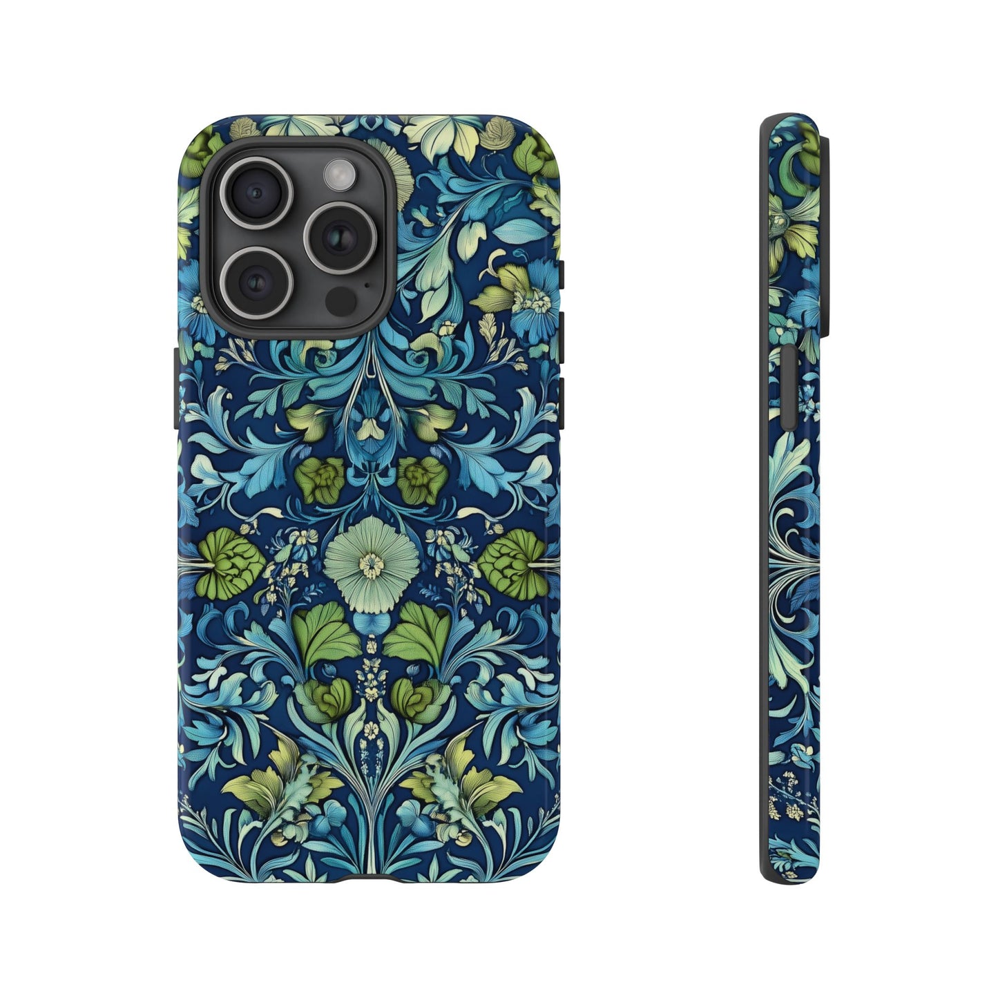Blue William Morris Style - Tough Case