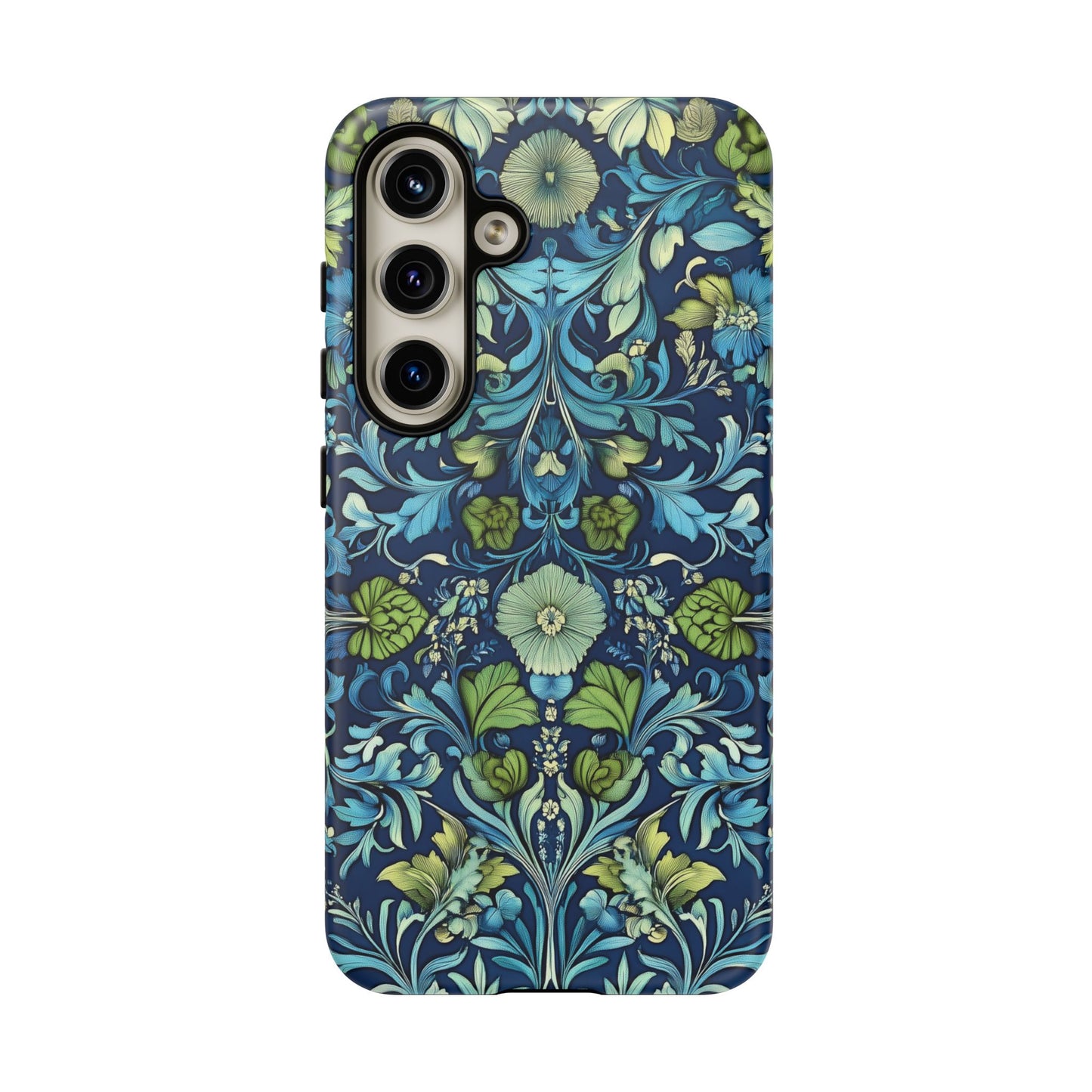 Blue William Morris Style - Tough Case