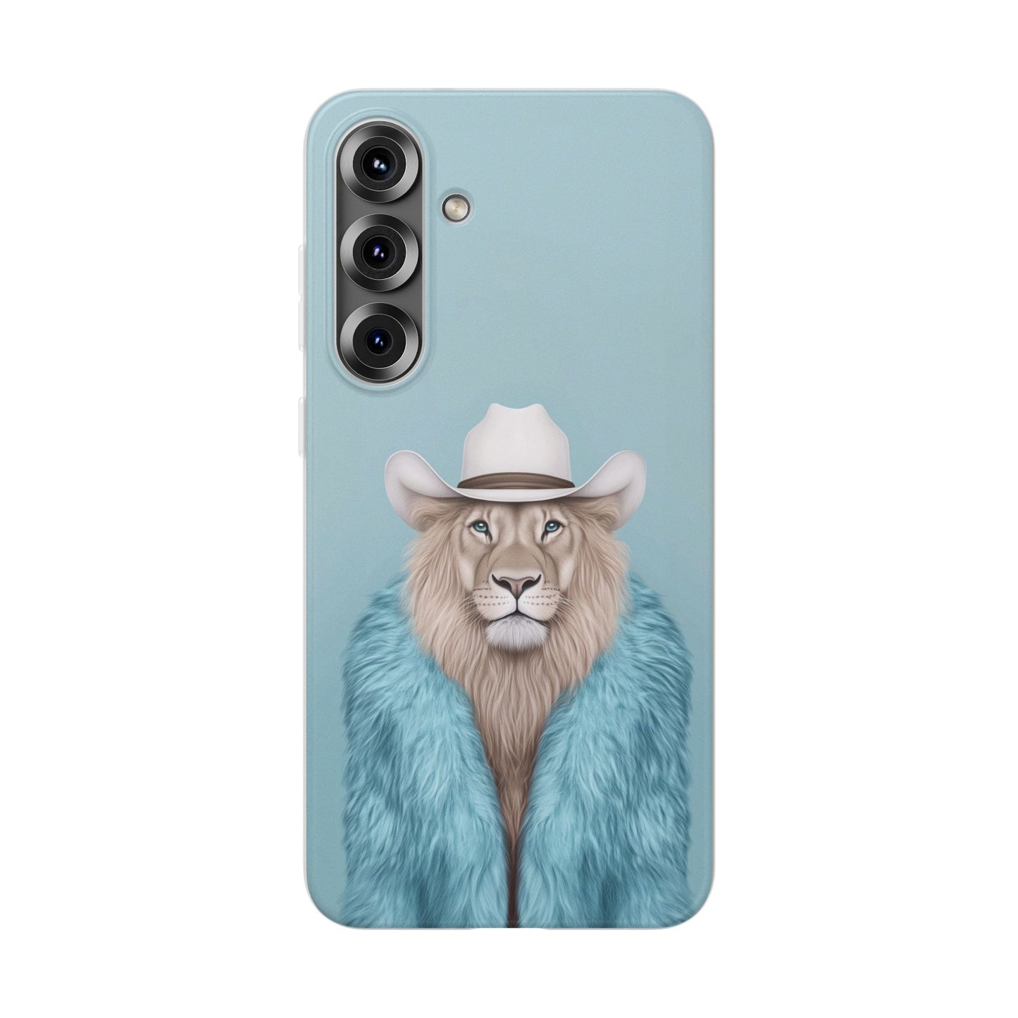 Lion in Fur Coat