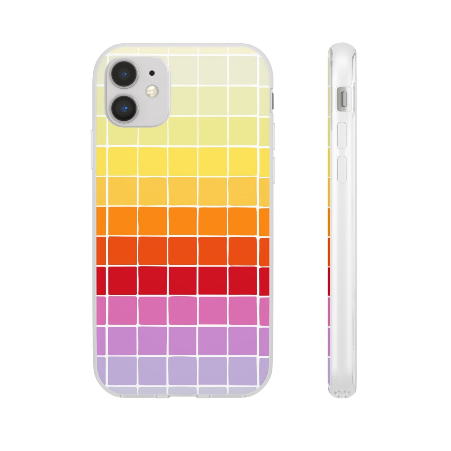 Colourful Squares - Flexi Case
