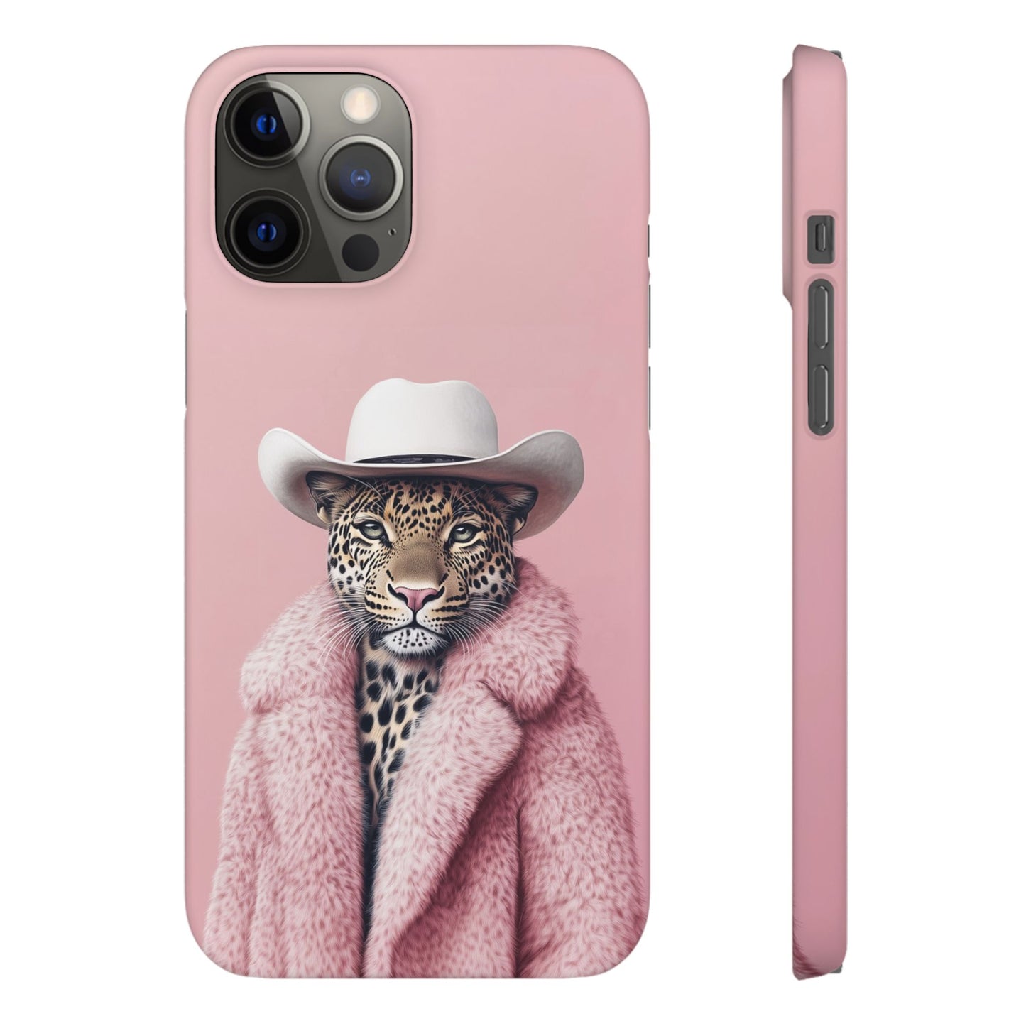 Leopard Fur Coat - Slim Case