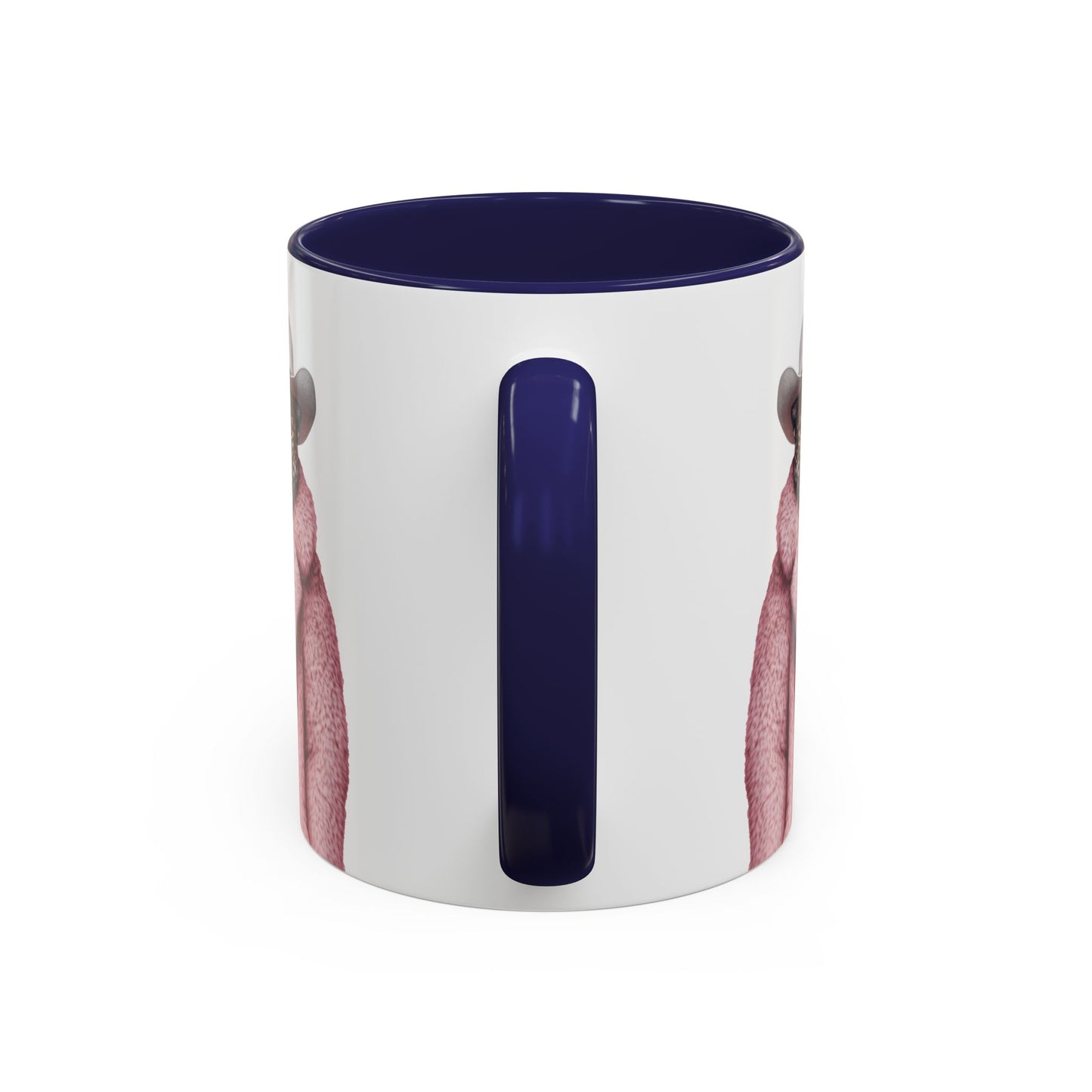 Coffee Mug - Cool Cat in Pink Fur
