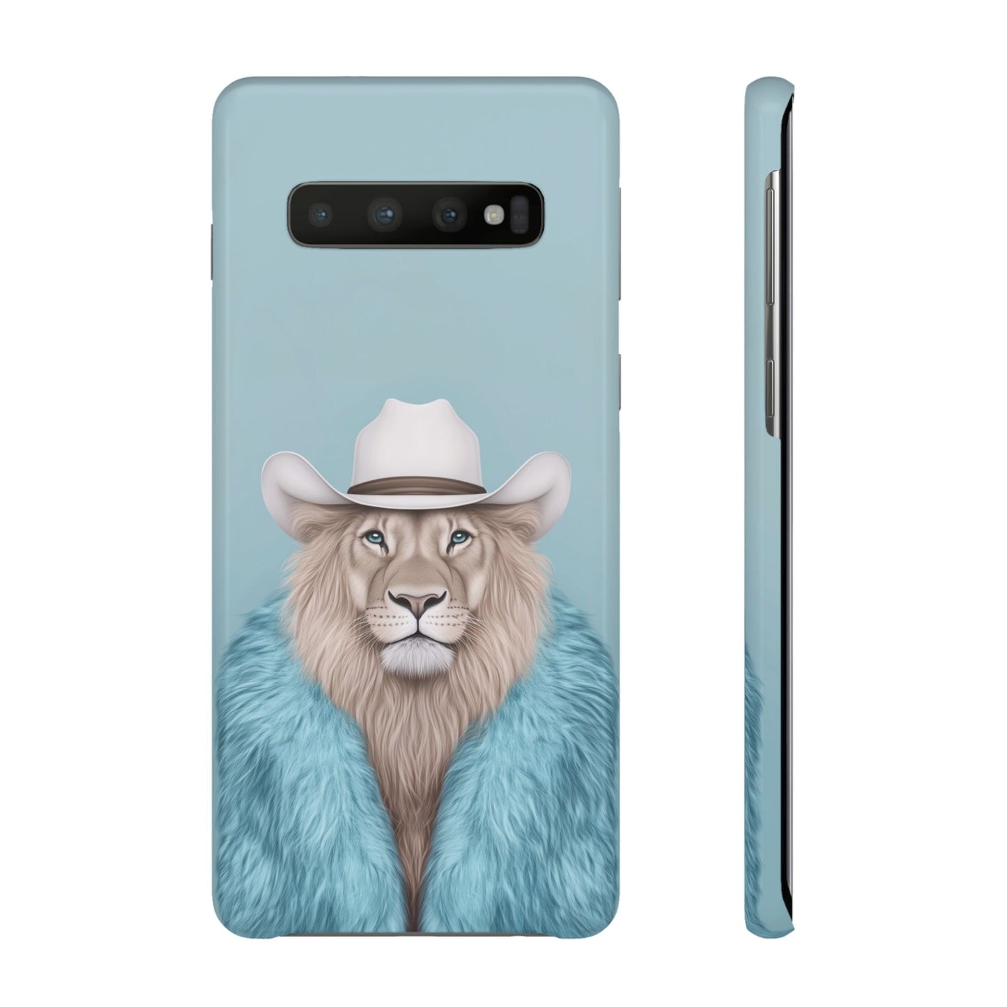 Lion in Fur Coat