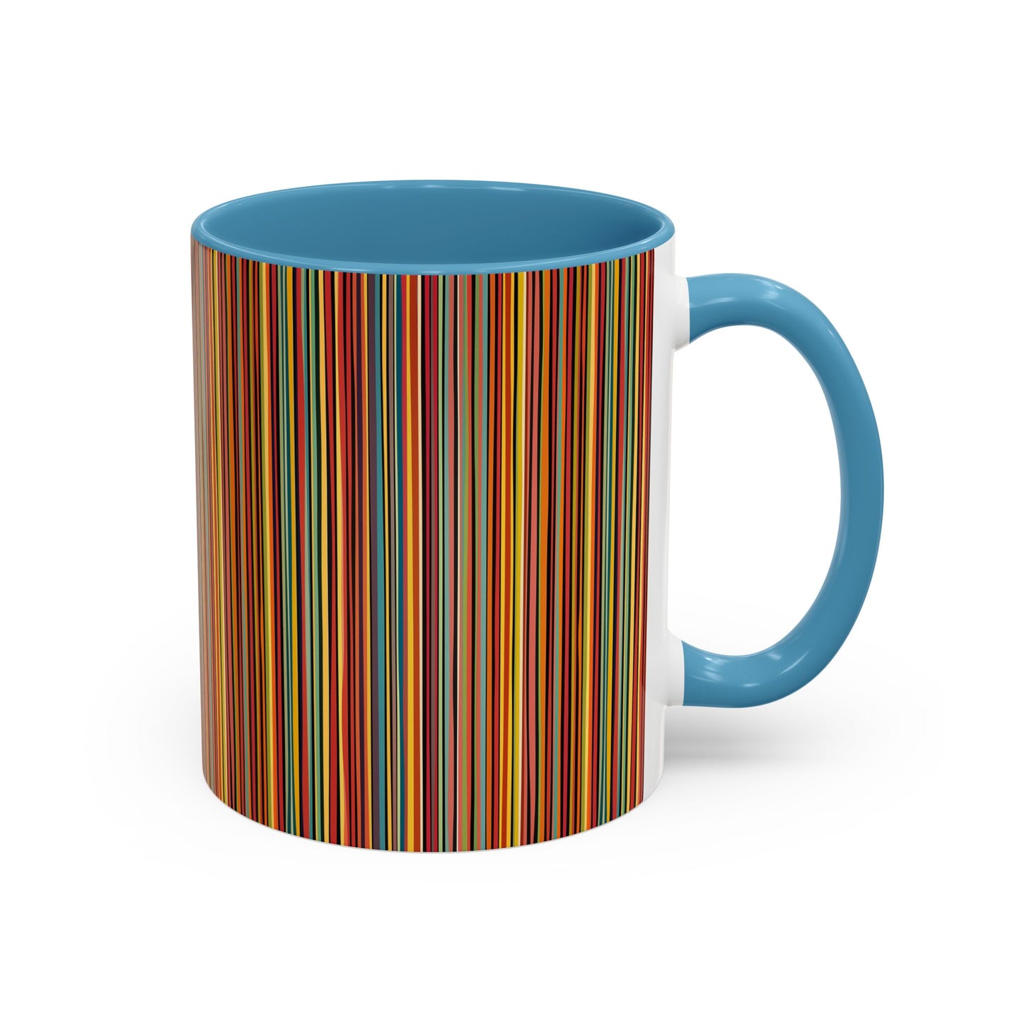 Coffee Mug - Vibrant Coloured Lines