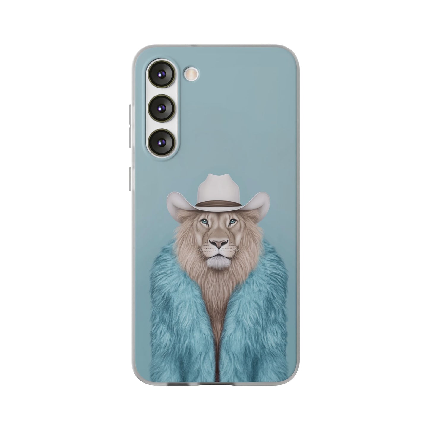 Lion in Fur Coat