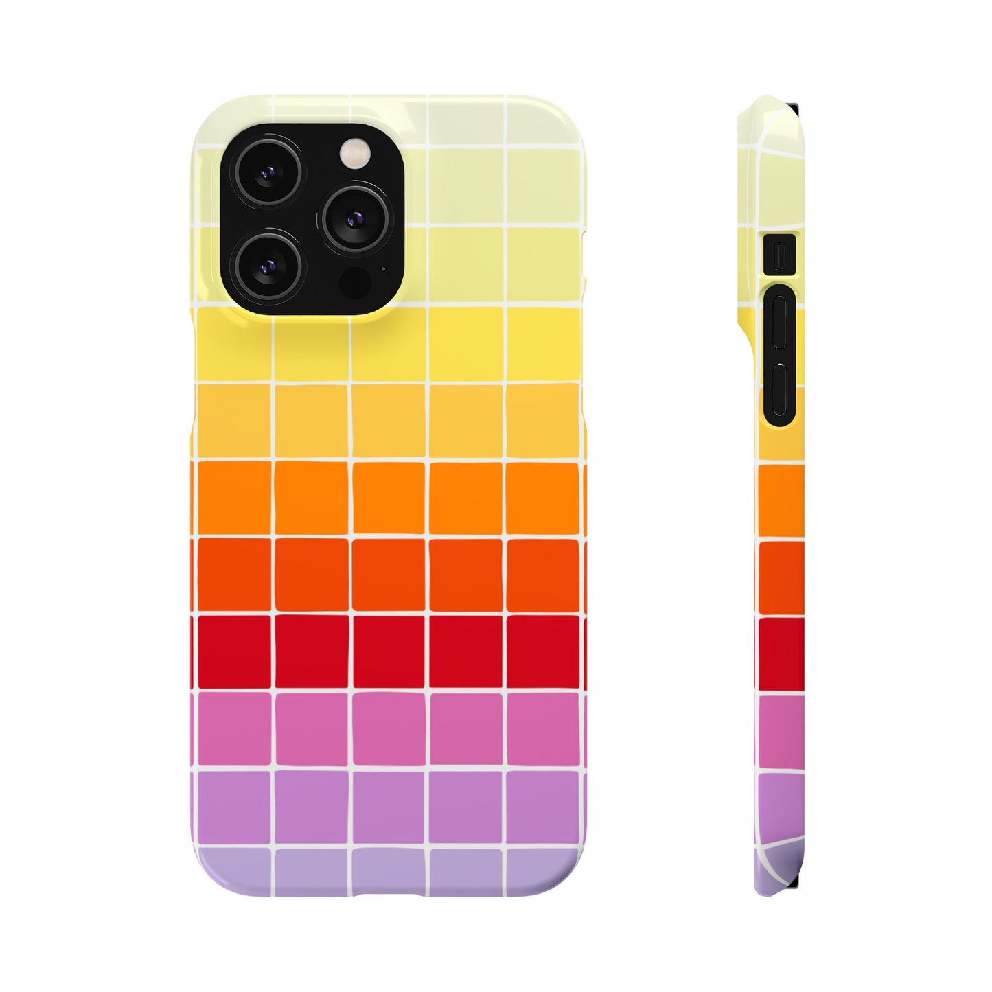 Colourful Squares - Slim Case