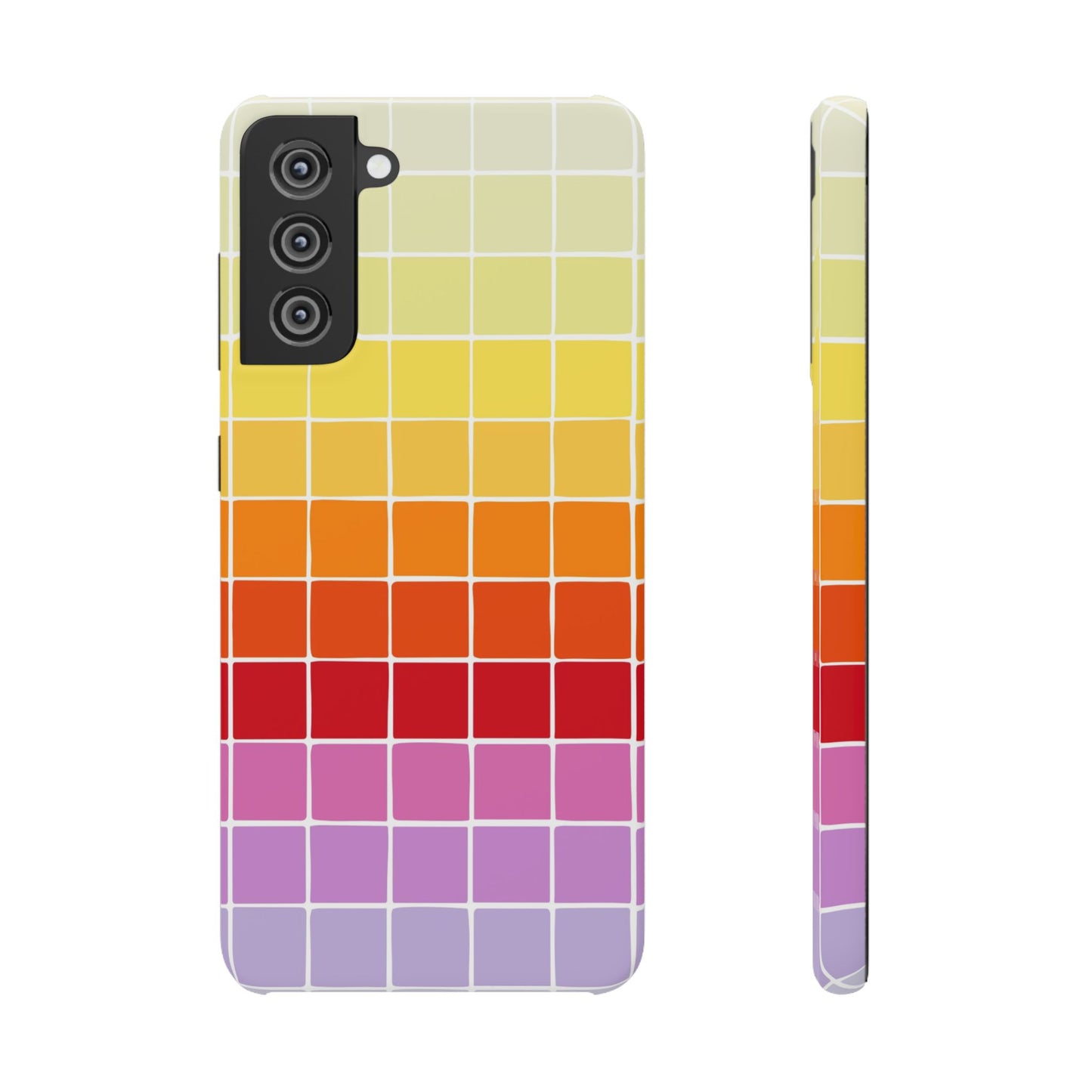 Colourful Squares - Slim Case
