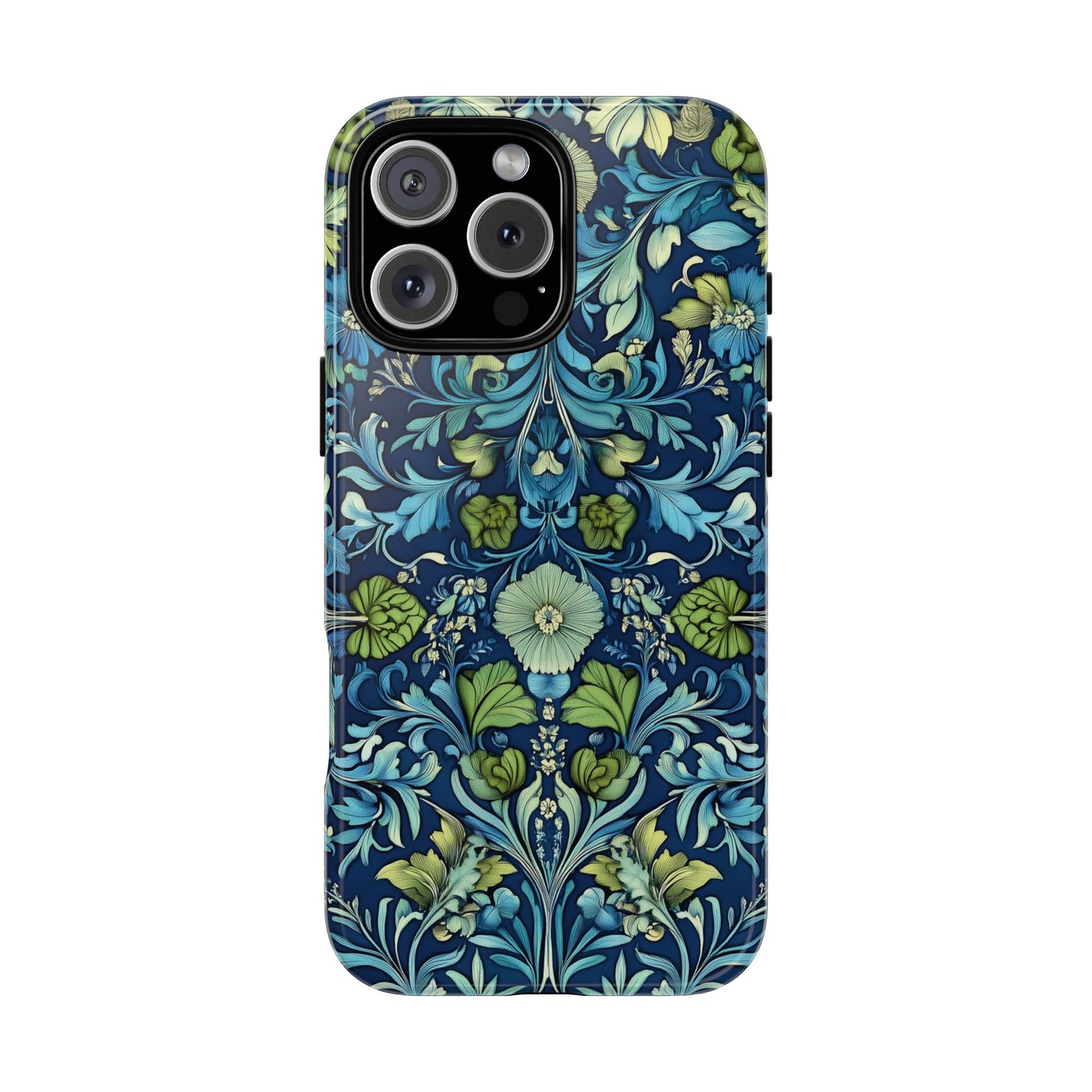 Blue William Morris Style - Tough Case