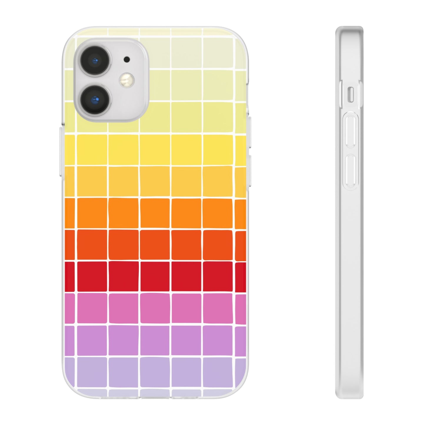 Colourful Squares - Flexi Case