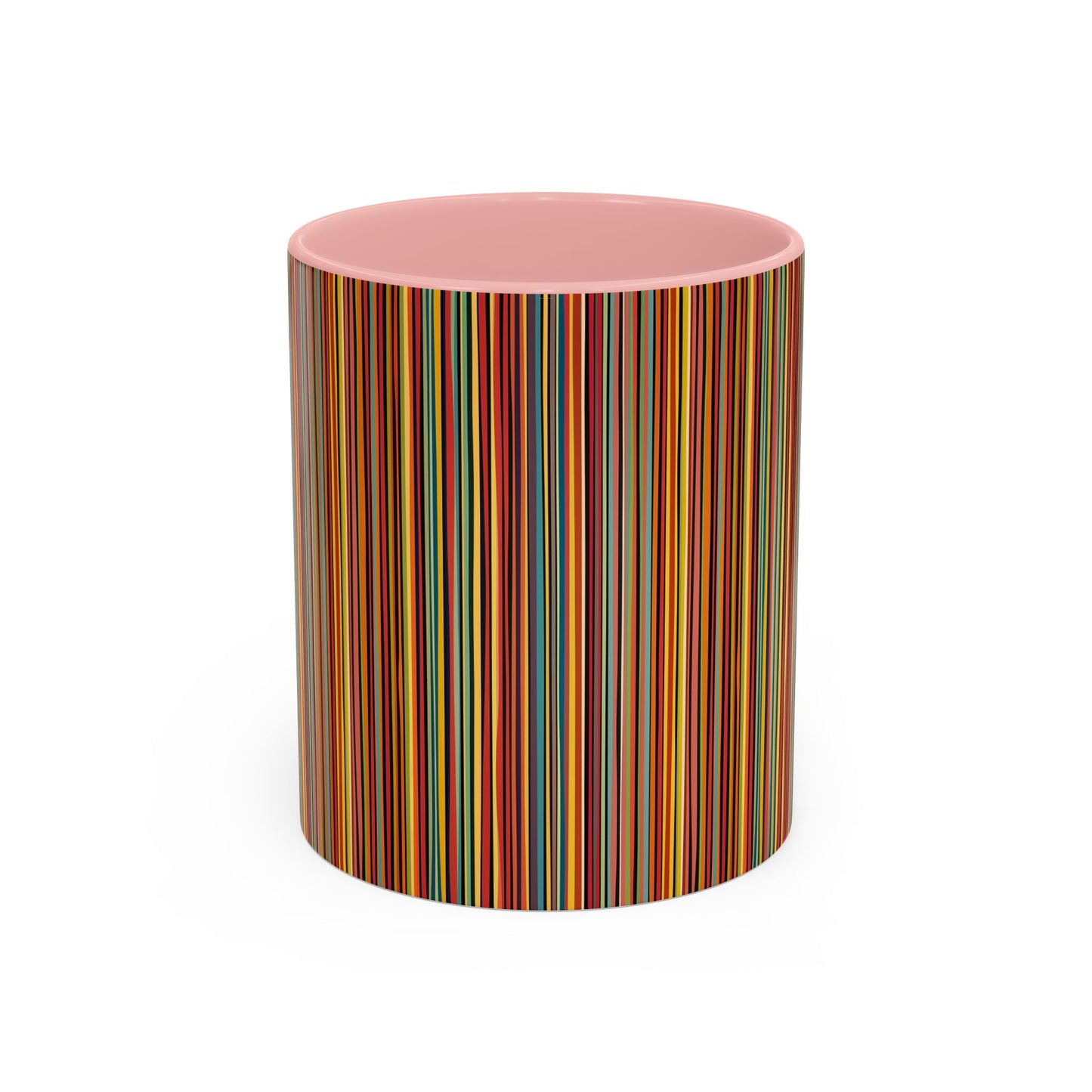 Coffee Mug - Vibrant Coloured Lines