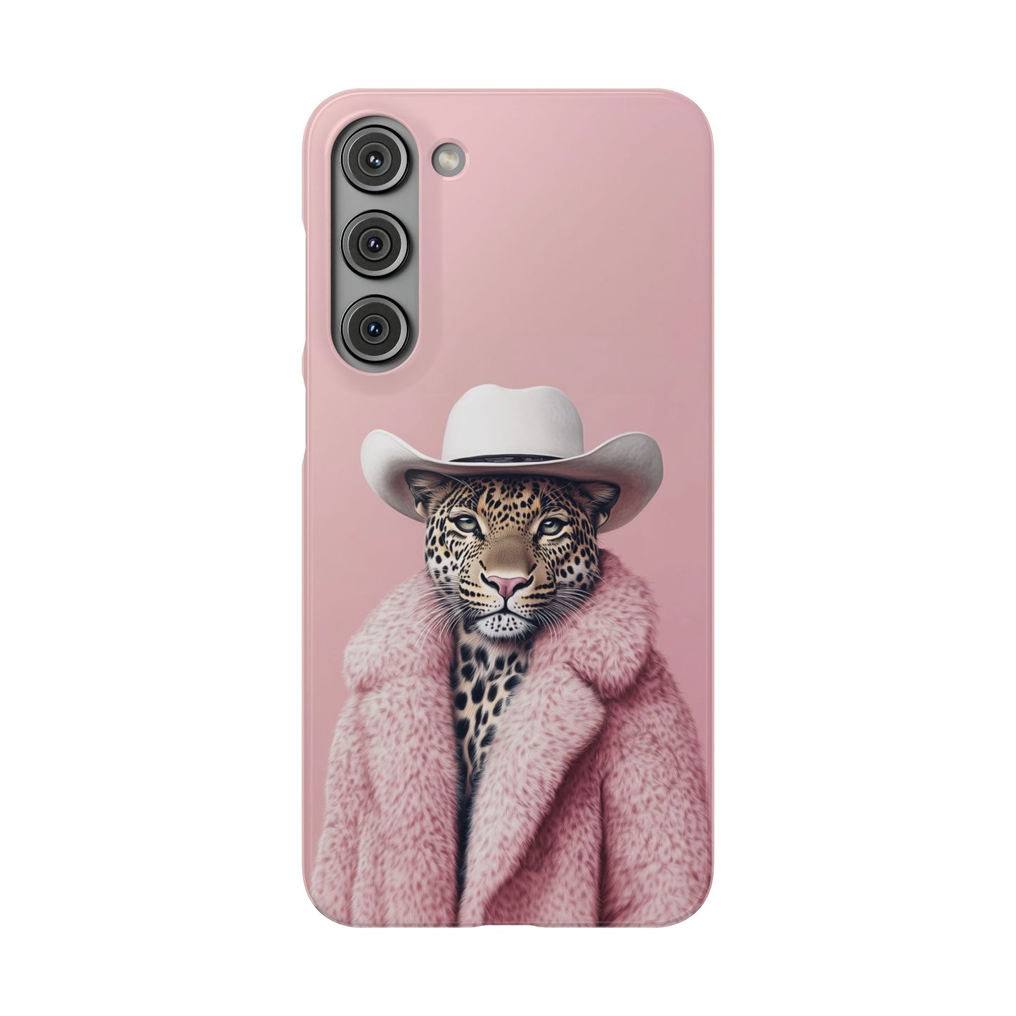 Leopard Fur Coat - Slim Case