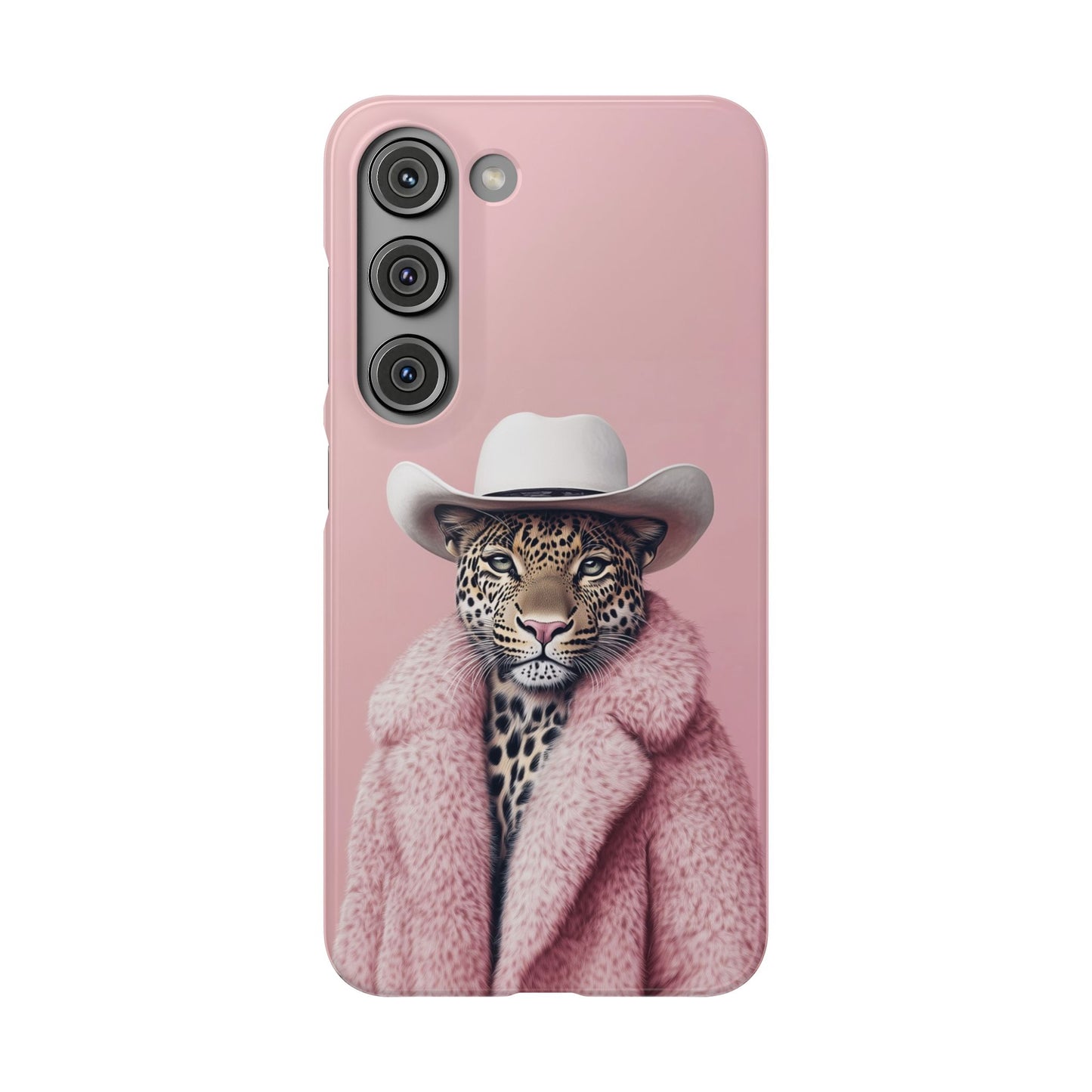 Leopard Fur Coat - Slim Case