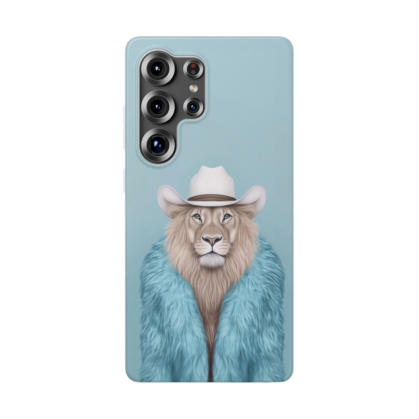 Lion in Fur Coat