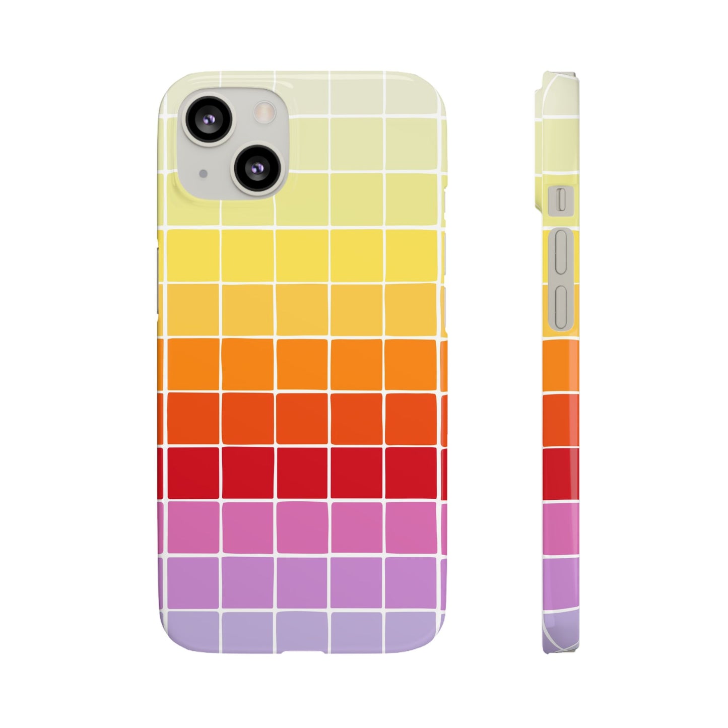 Colourful Squares - Slim Case