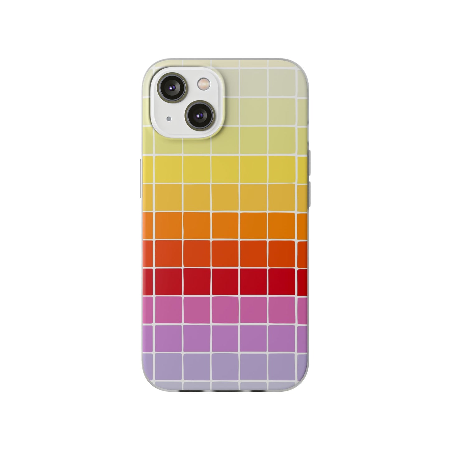 Colourful Squares - Flexi Case
