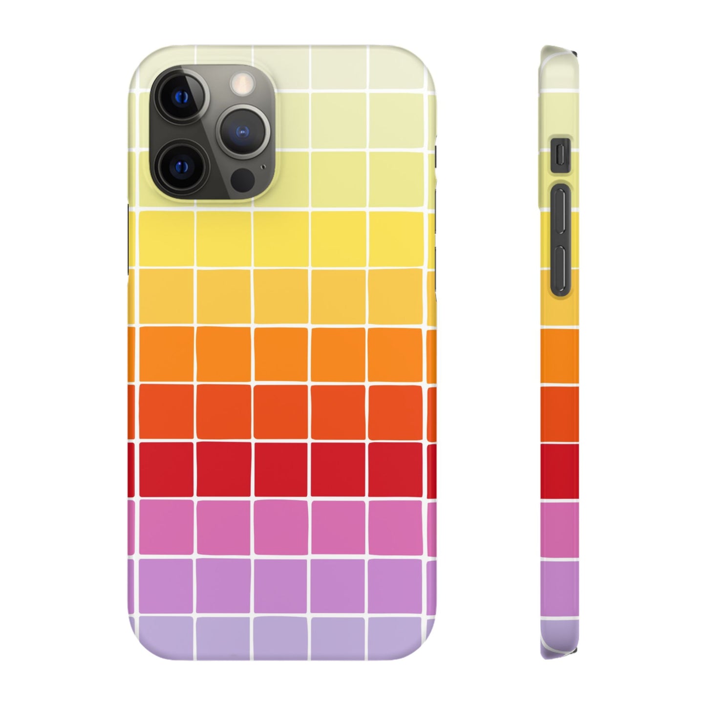 Colourful Squares - Slim Case