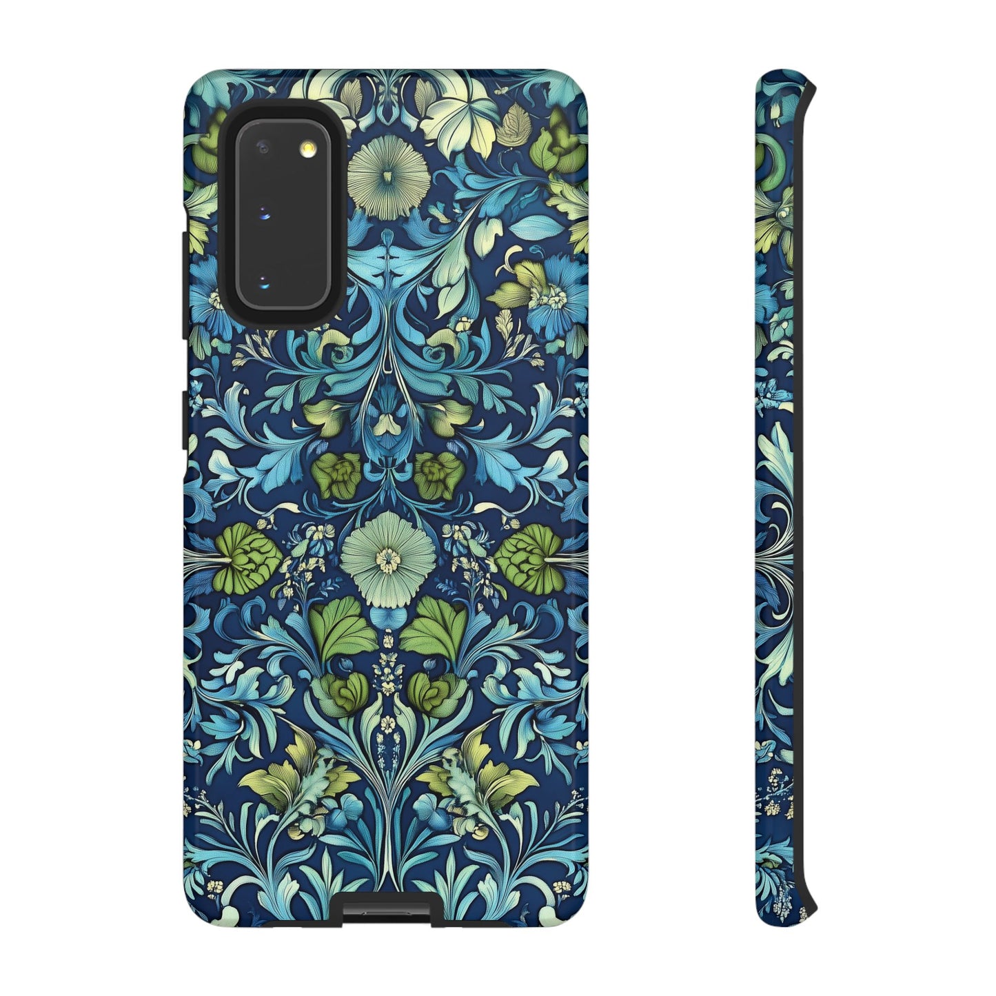 Blue William Morris Style - Tough Case