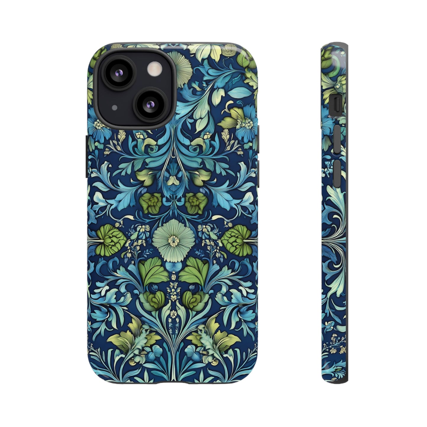 Blue William Morris Style - Tough Case
