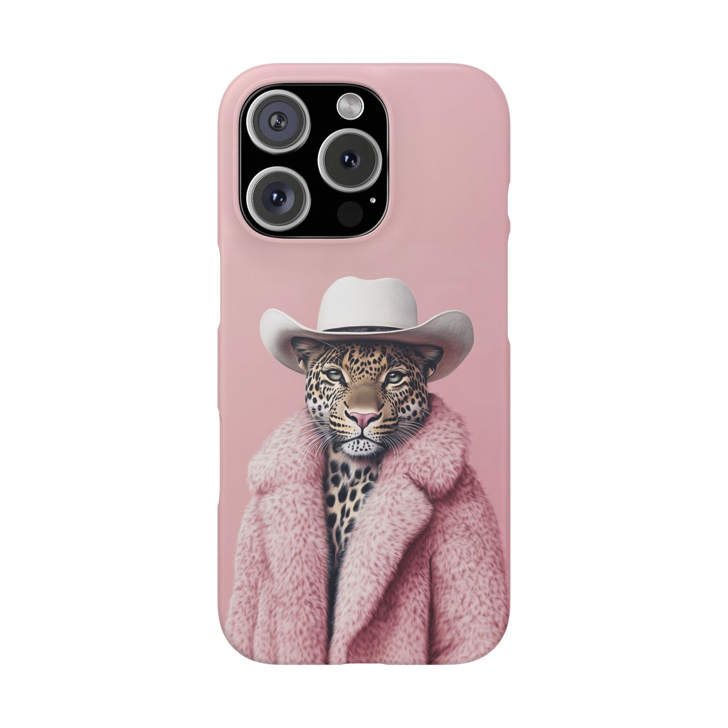 Leopard Fur Coat - Slim Case