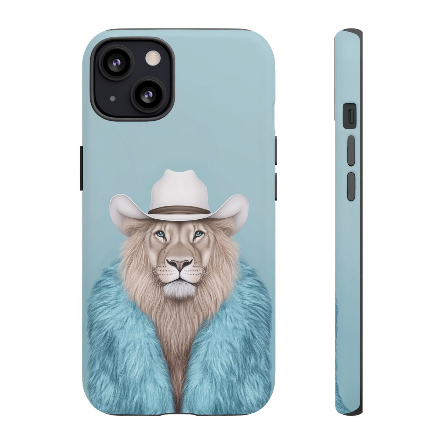 Lion in Fur Coat