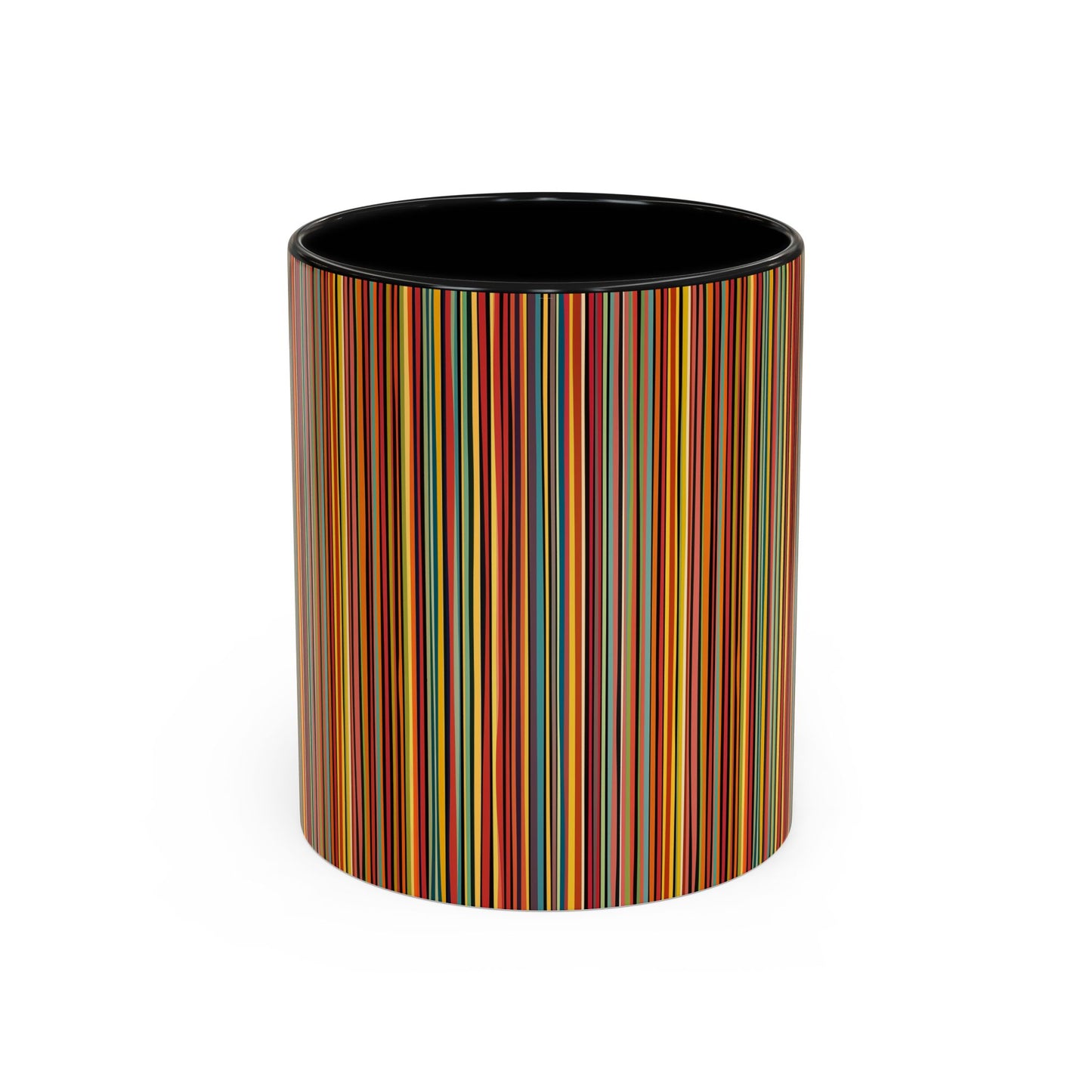 Coffee Mug - Vibrant Coloured Lines