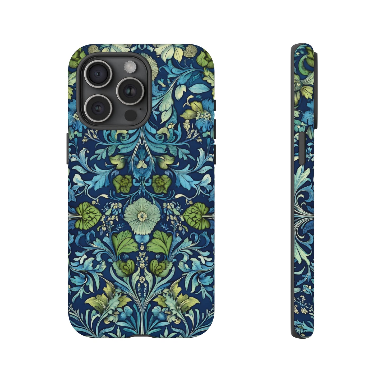 Blue William Morris Style - Tough Case