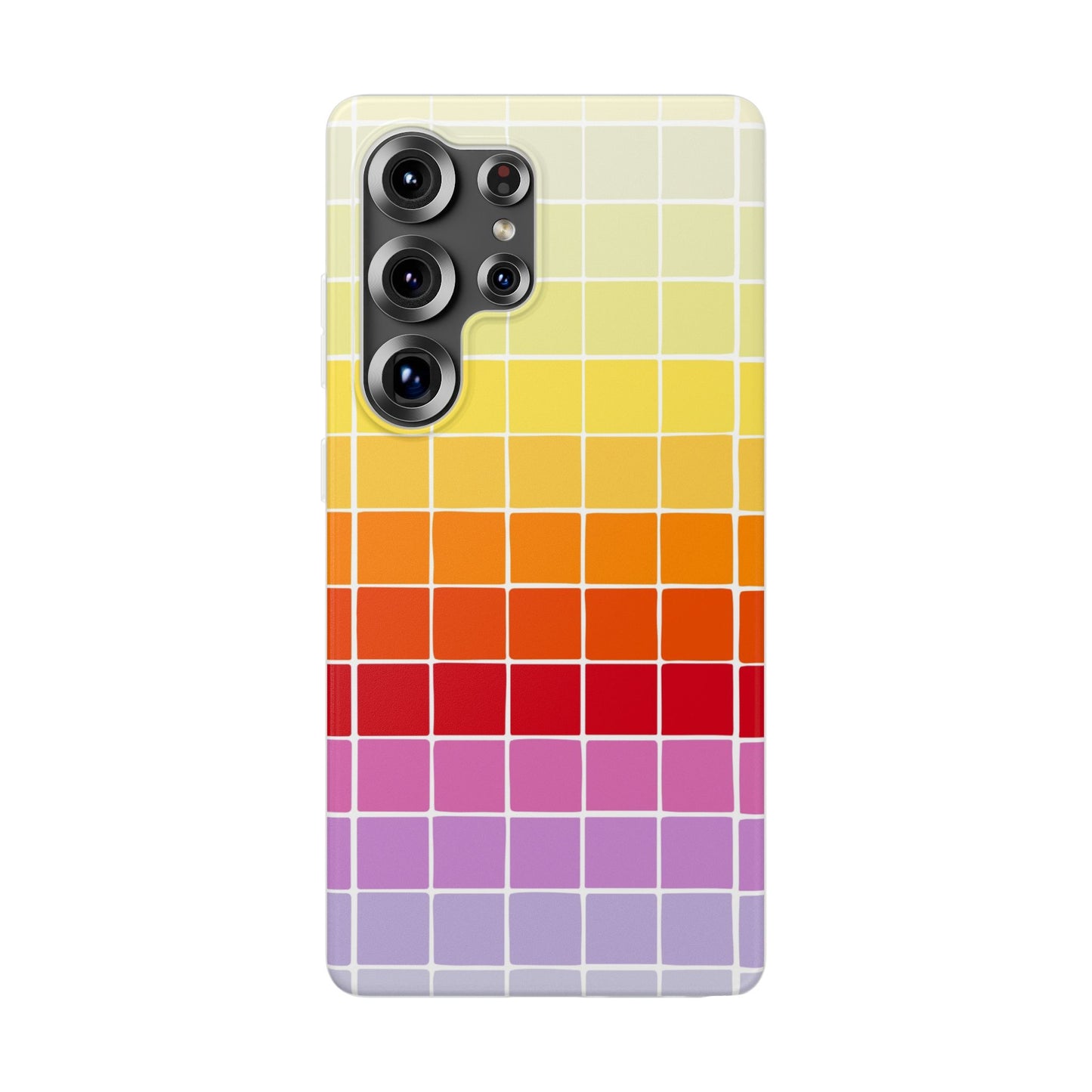 Colourful Squares - Flexi Case