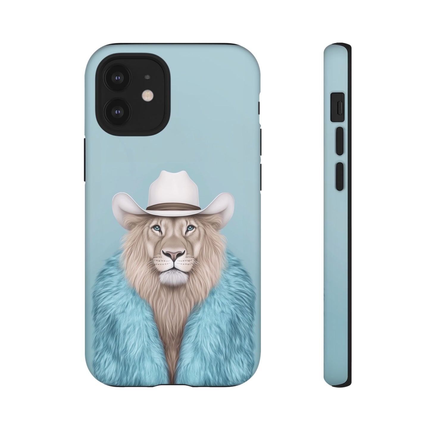 Lion in Fur Coat