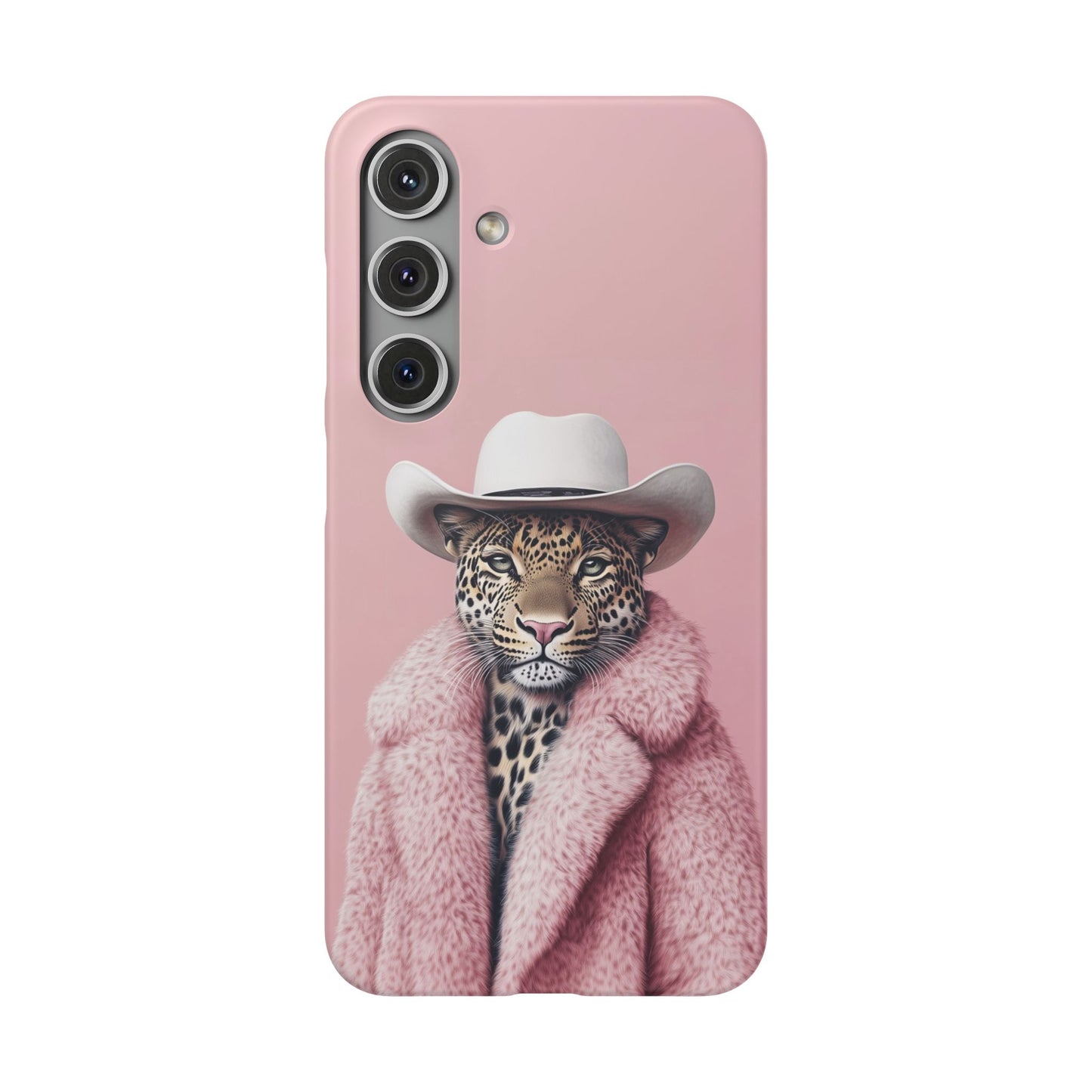 Leopard Fur Coat - Slim Case