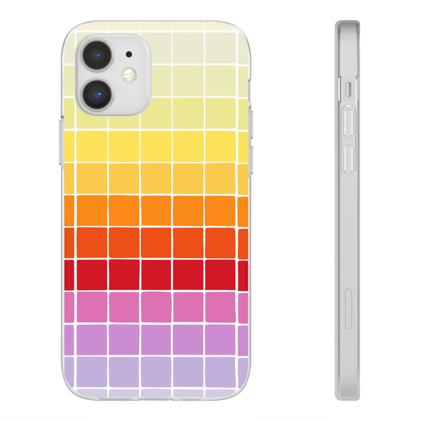 Colourful Squares - Flexi Case