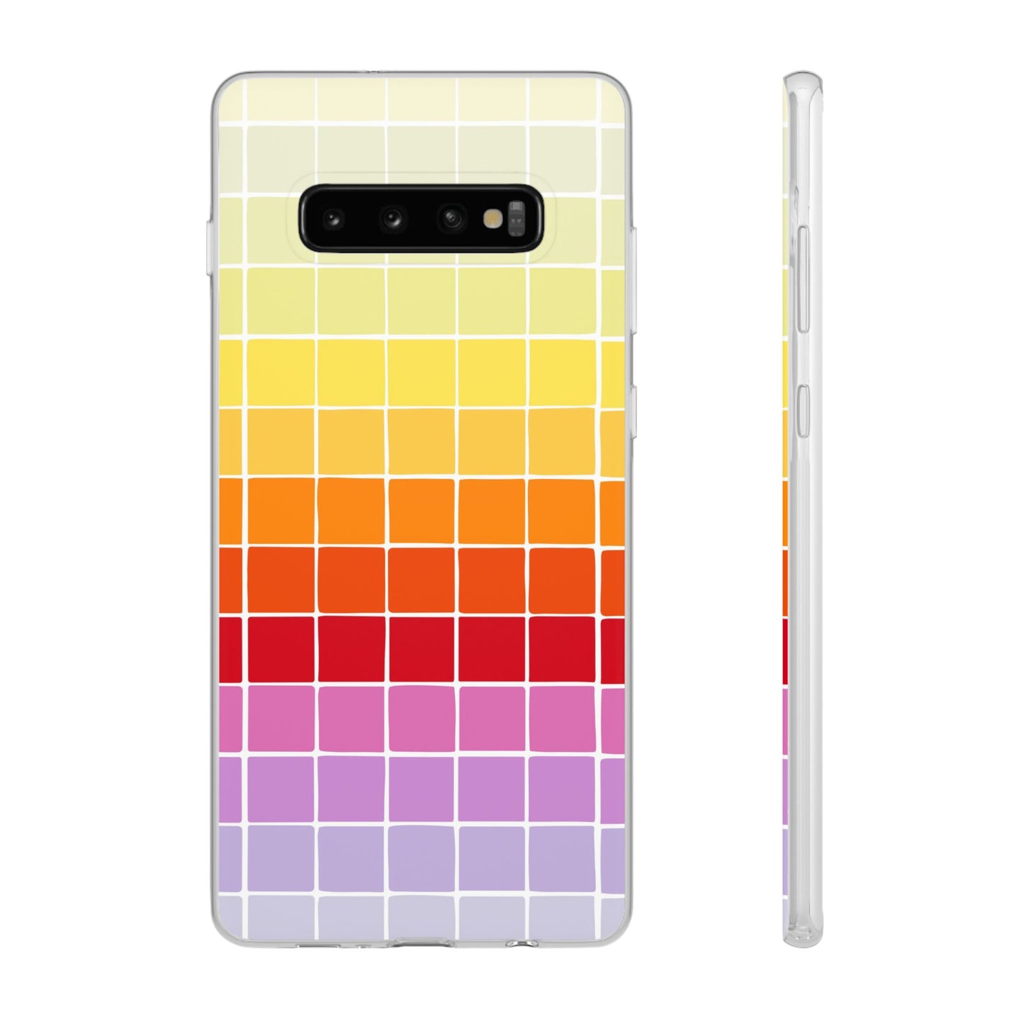 Colourful Squares - Flexi Case
