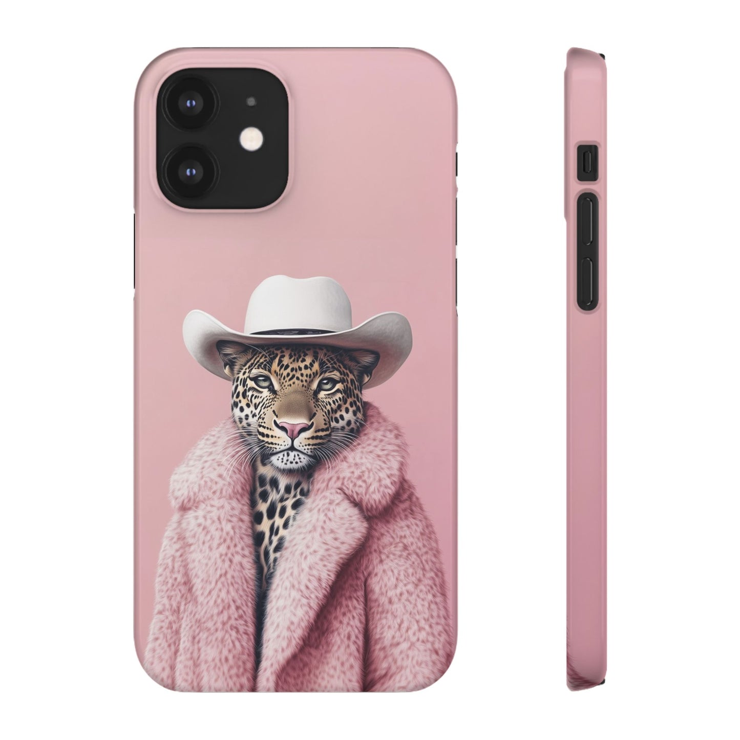 Leopard Fur Coat - Slim Case