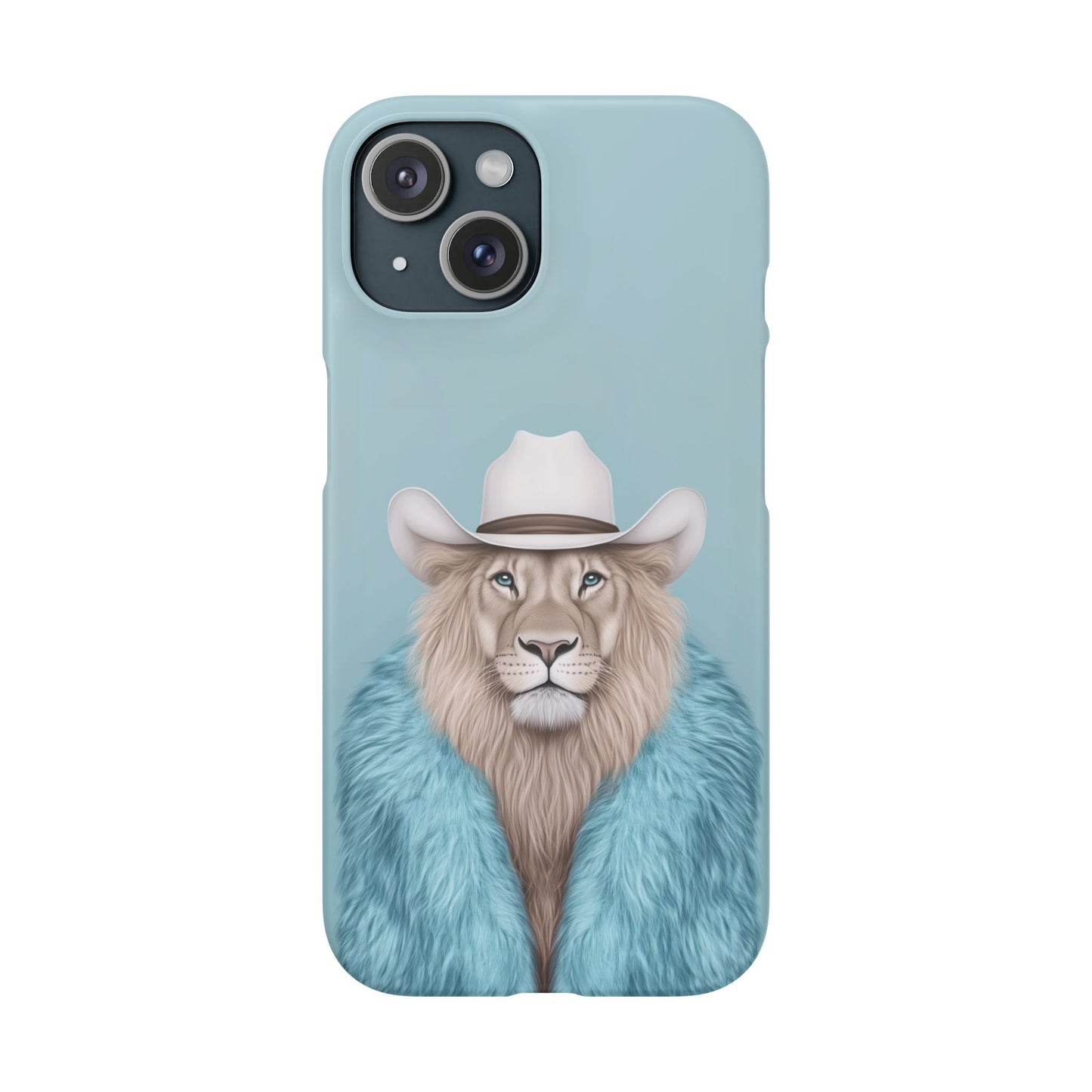 Lion in Fur Coat