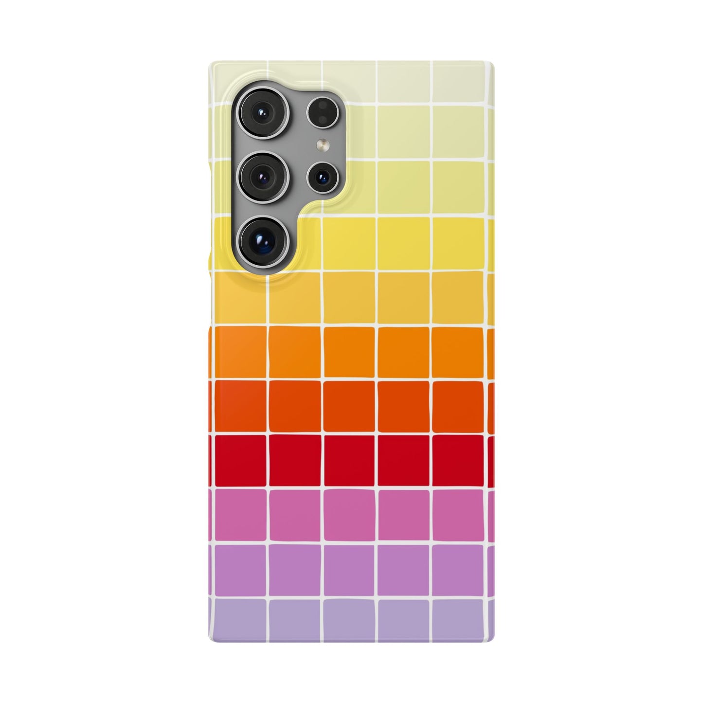 Colourful Squares - Slim Case