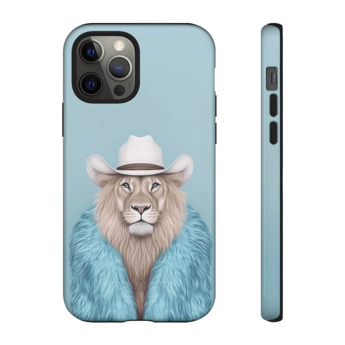 Lion in Fur Coat