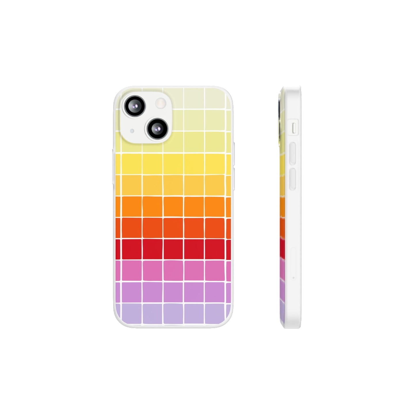 Colourful Squares - Flexi Case