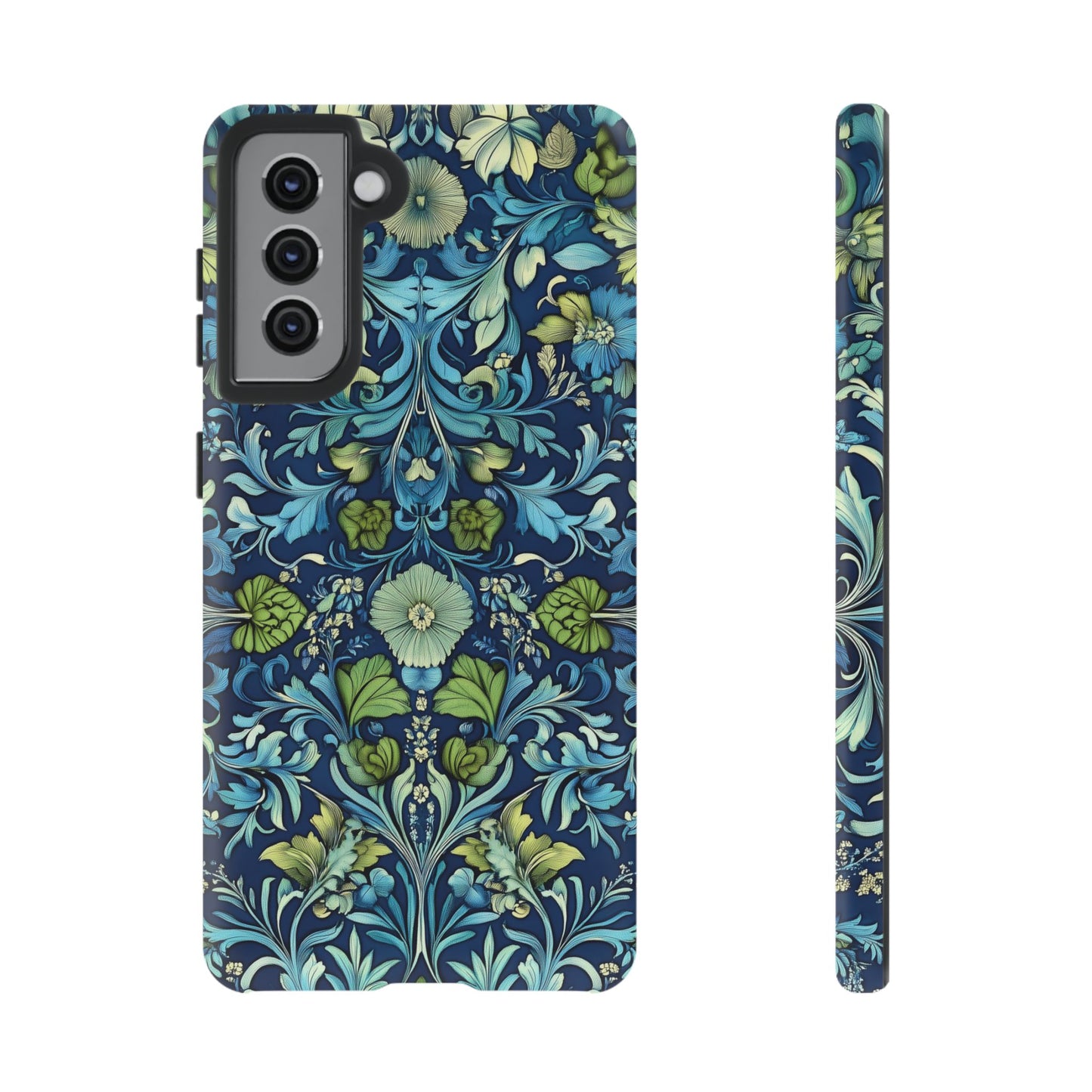 Blue William Morris Style - Tough Case