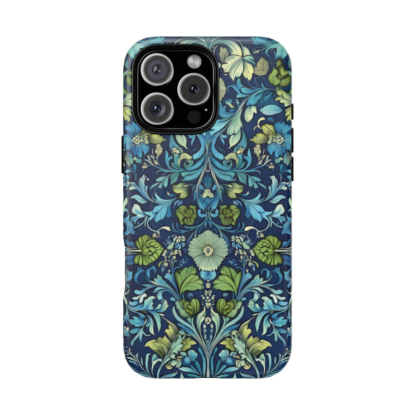 Blue William Morris Inspired