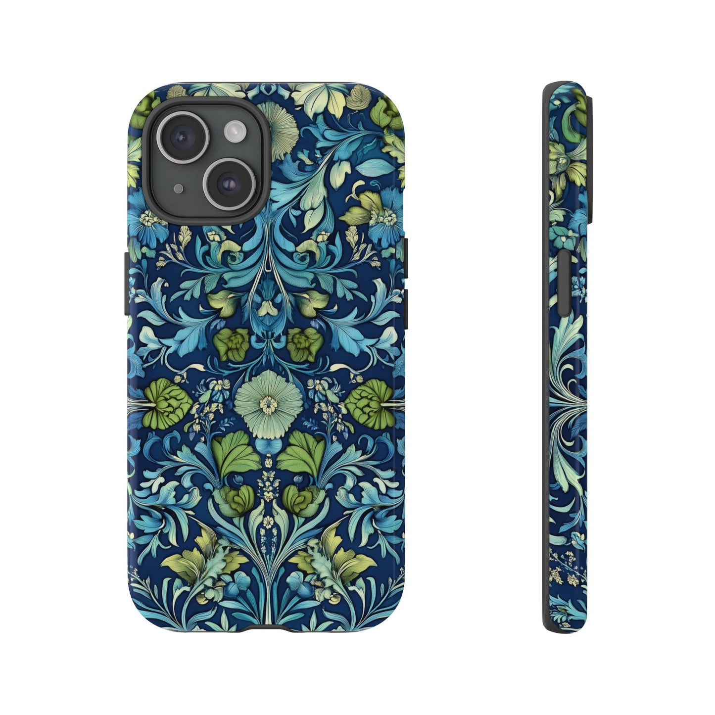 Blue William Morris Style - Tough Case