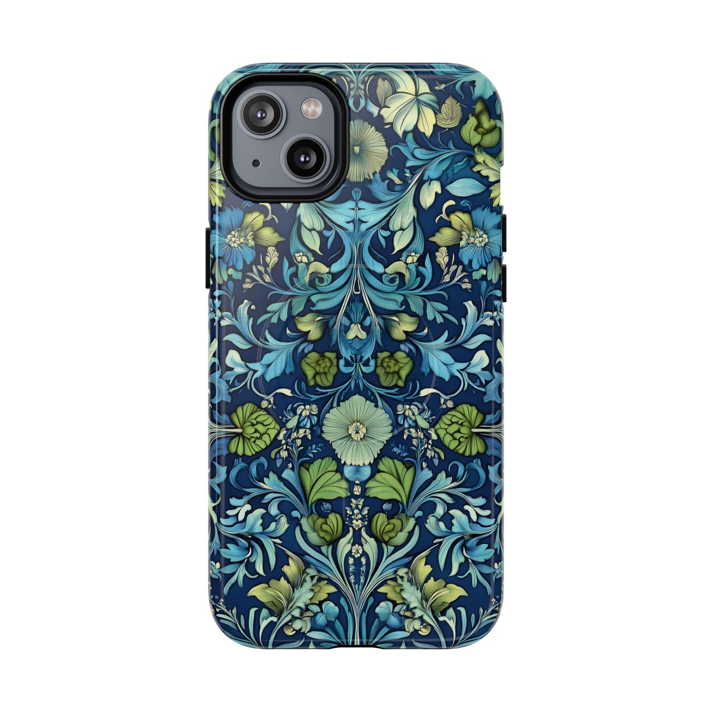 Blue William Morris Inspired