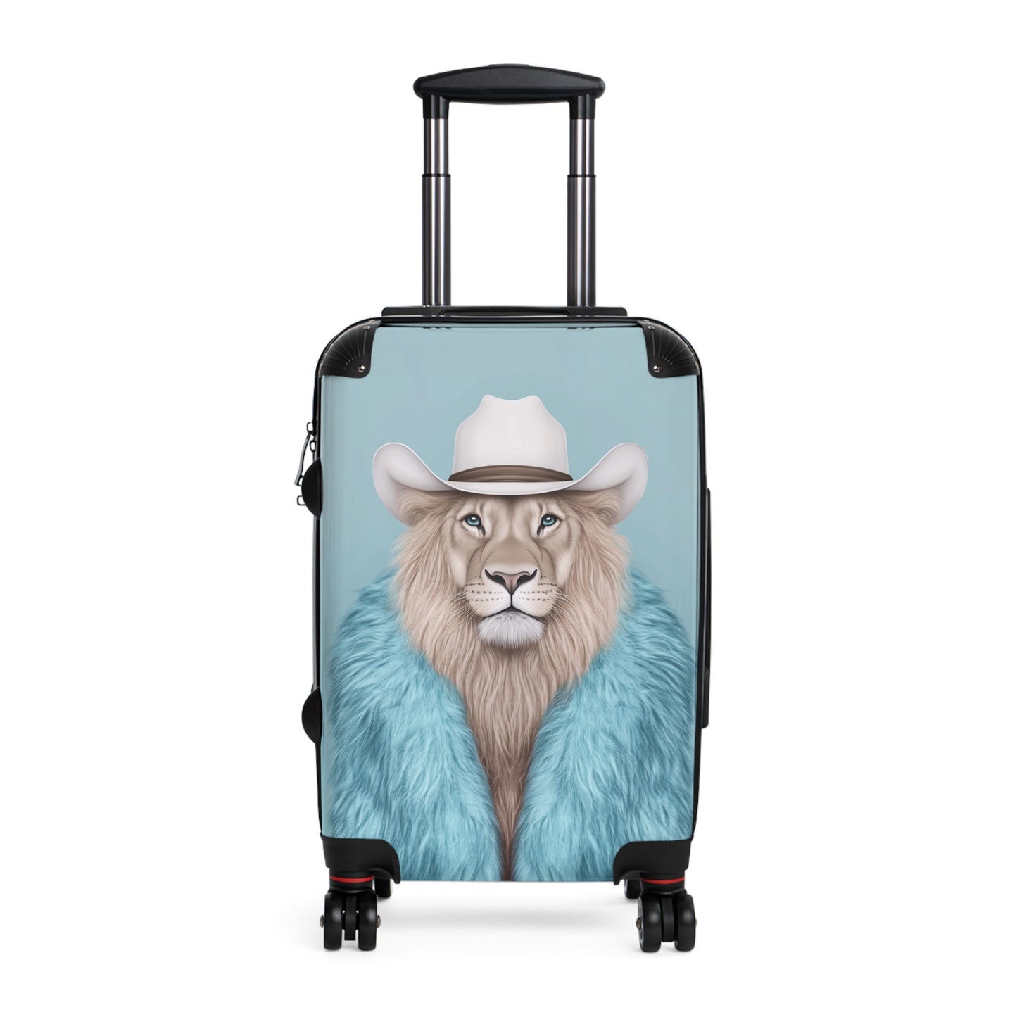 Lion in Fur Coat - Suitcase