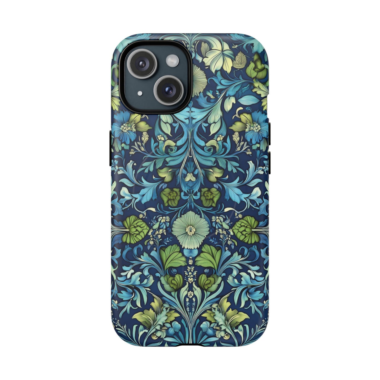 Blue William Morris Inspired