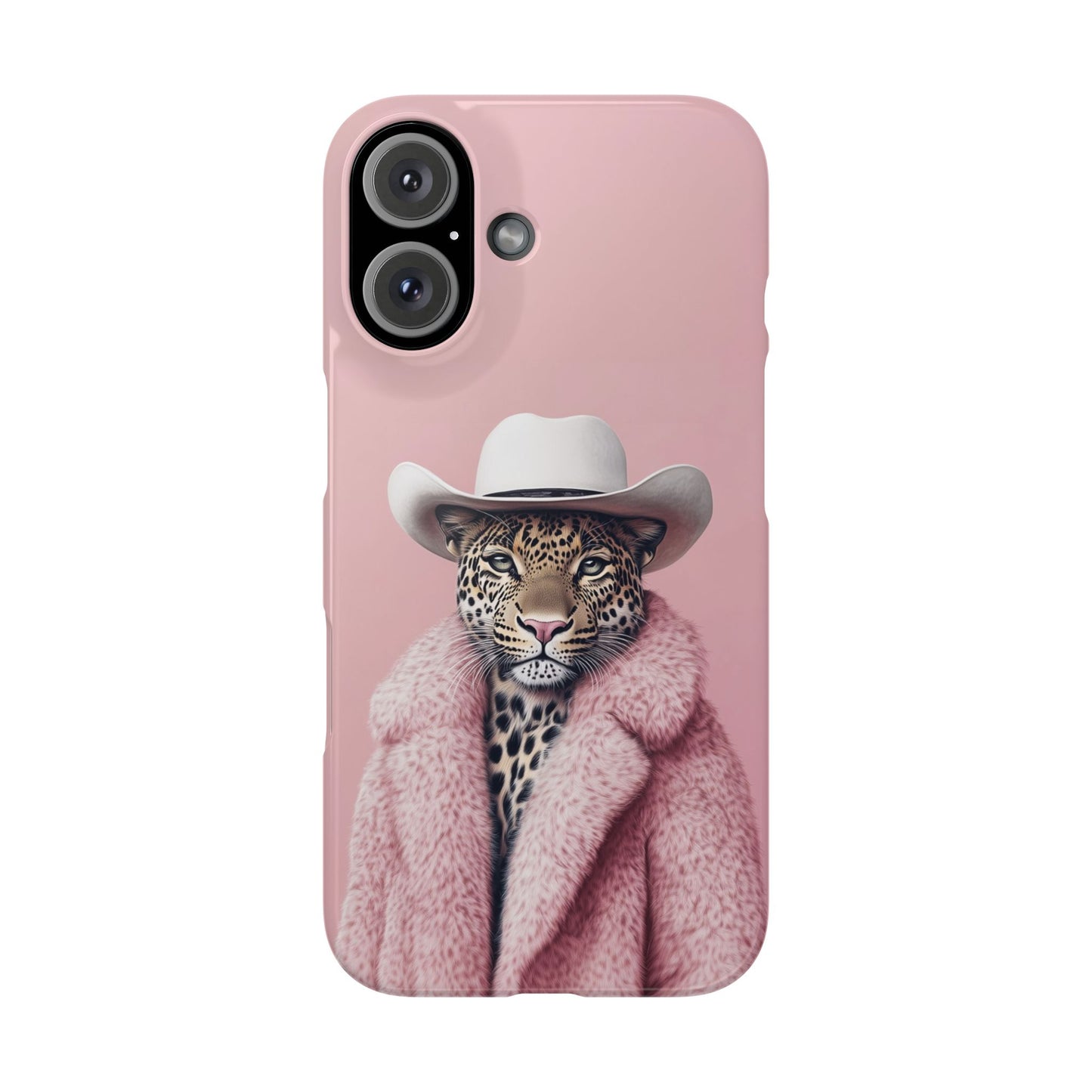 Leopard Fur Coat - Slim Case