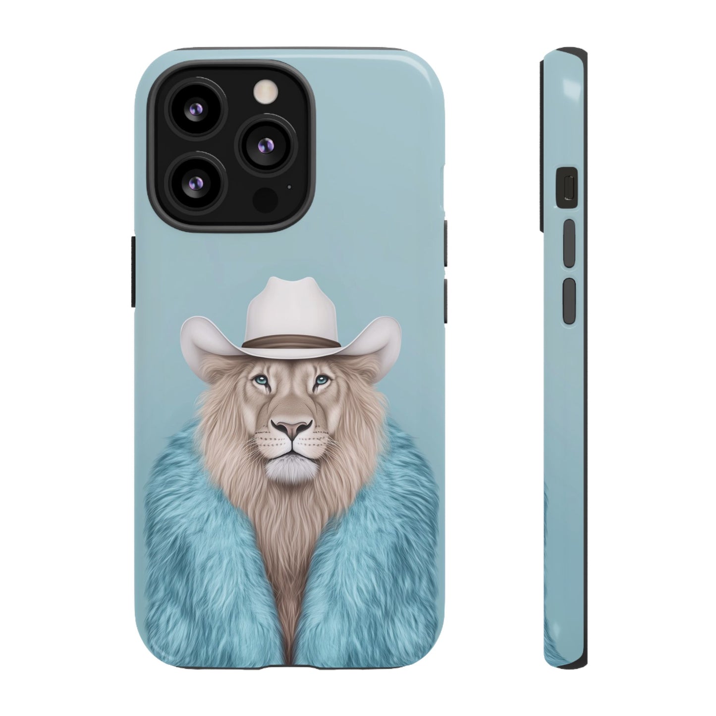 Lion in Fur Coat