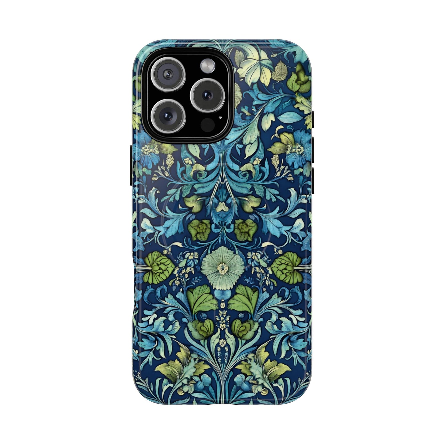 Blue William Morris Inspired