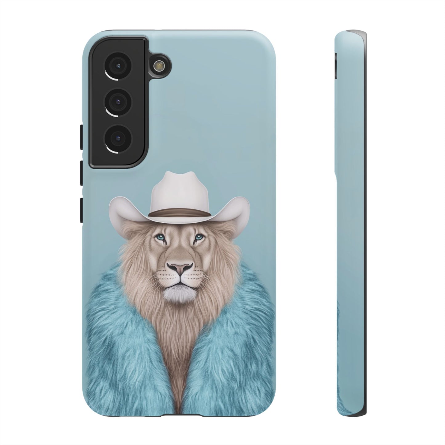 Lion in Fur Coat