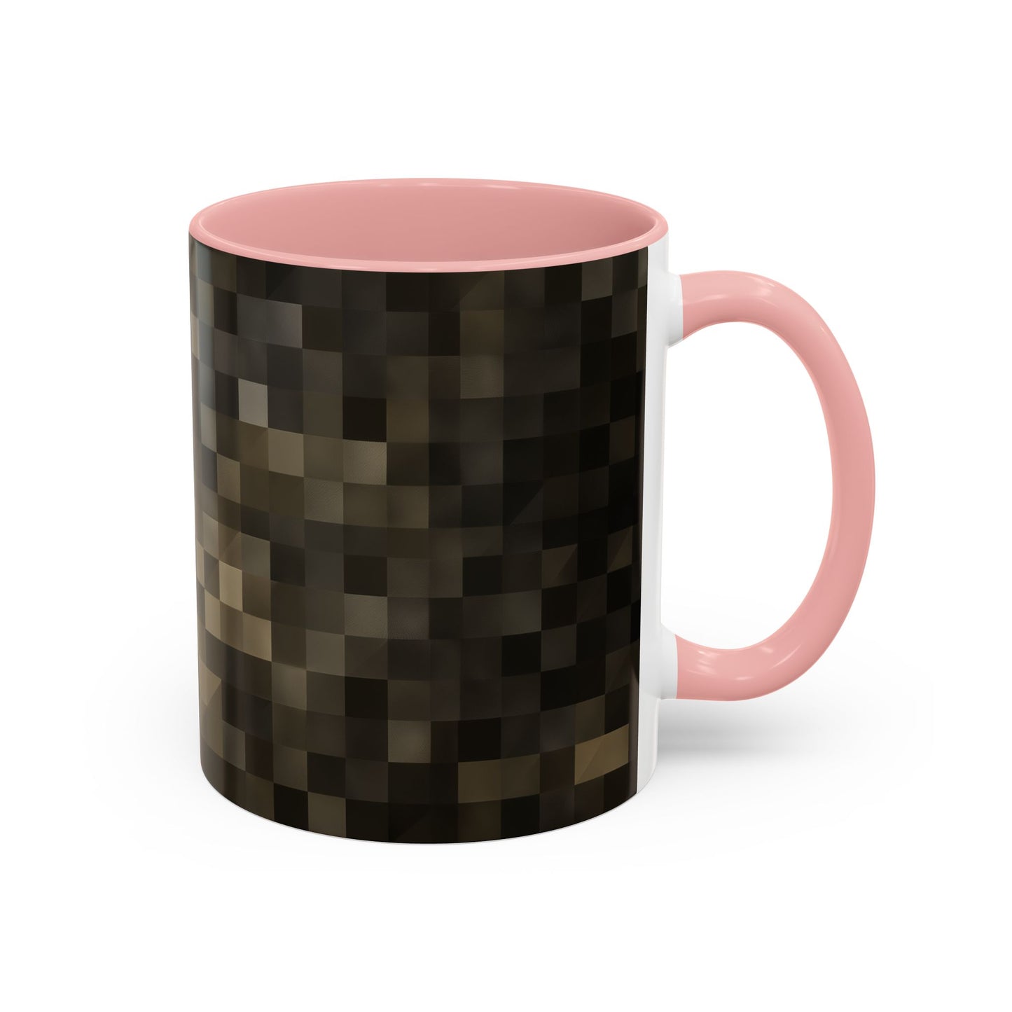 Accent Colour Mug - Stone Pixels