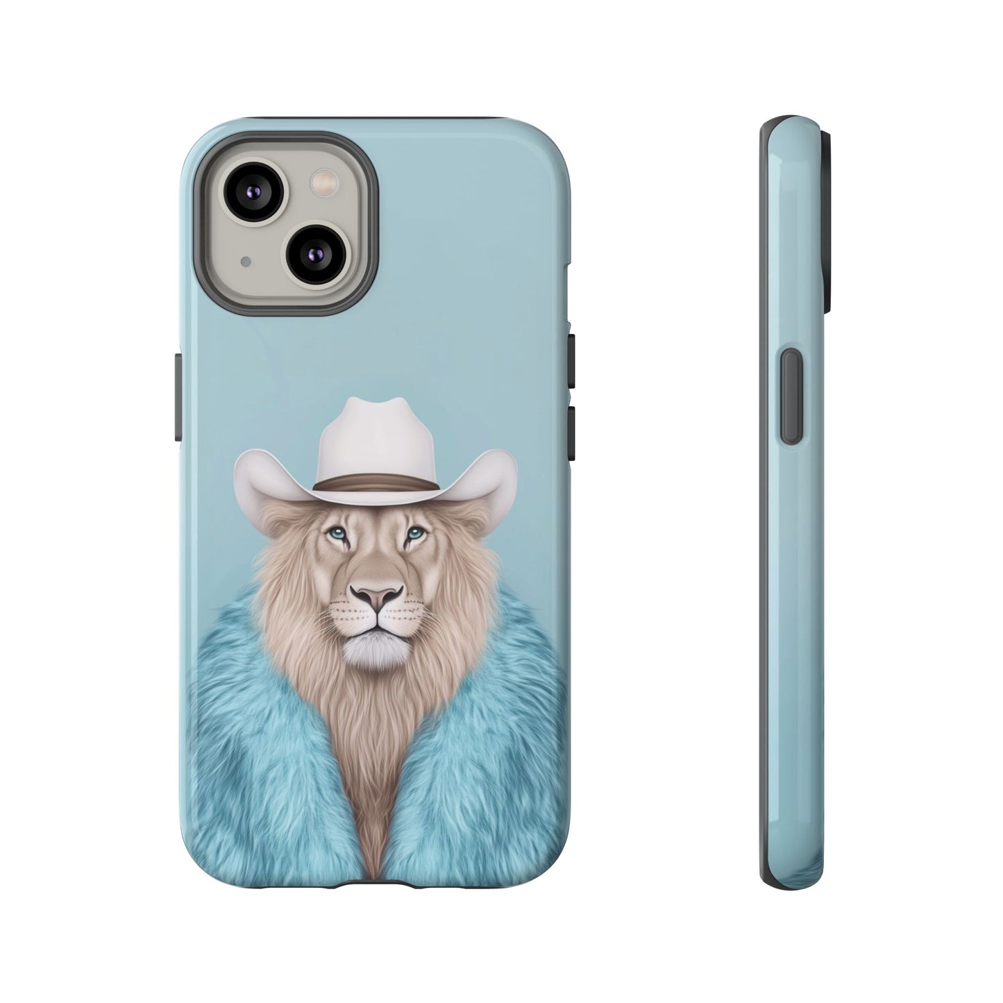 Lion in Fur Coat